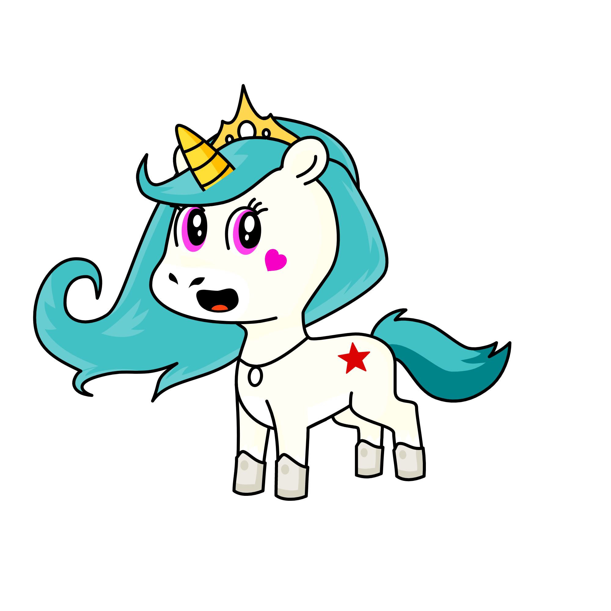 e, the unicorn