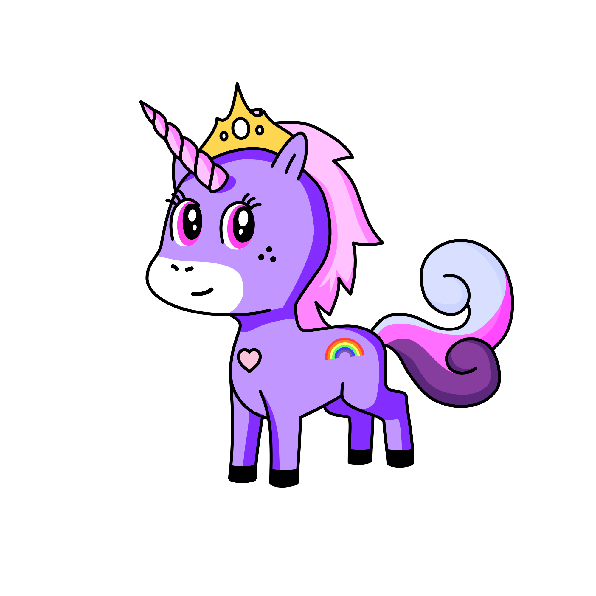 Princess Cae, the unicorn