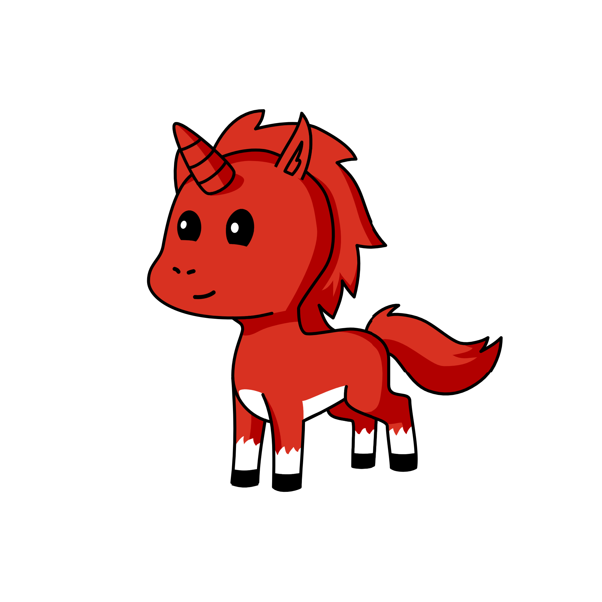 Pp, the unicorn