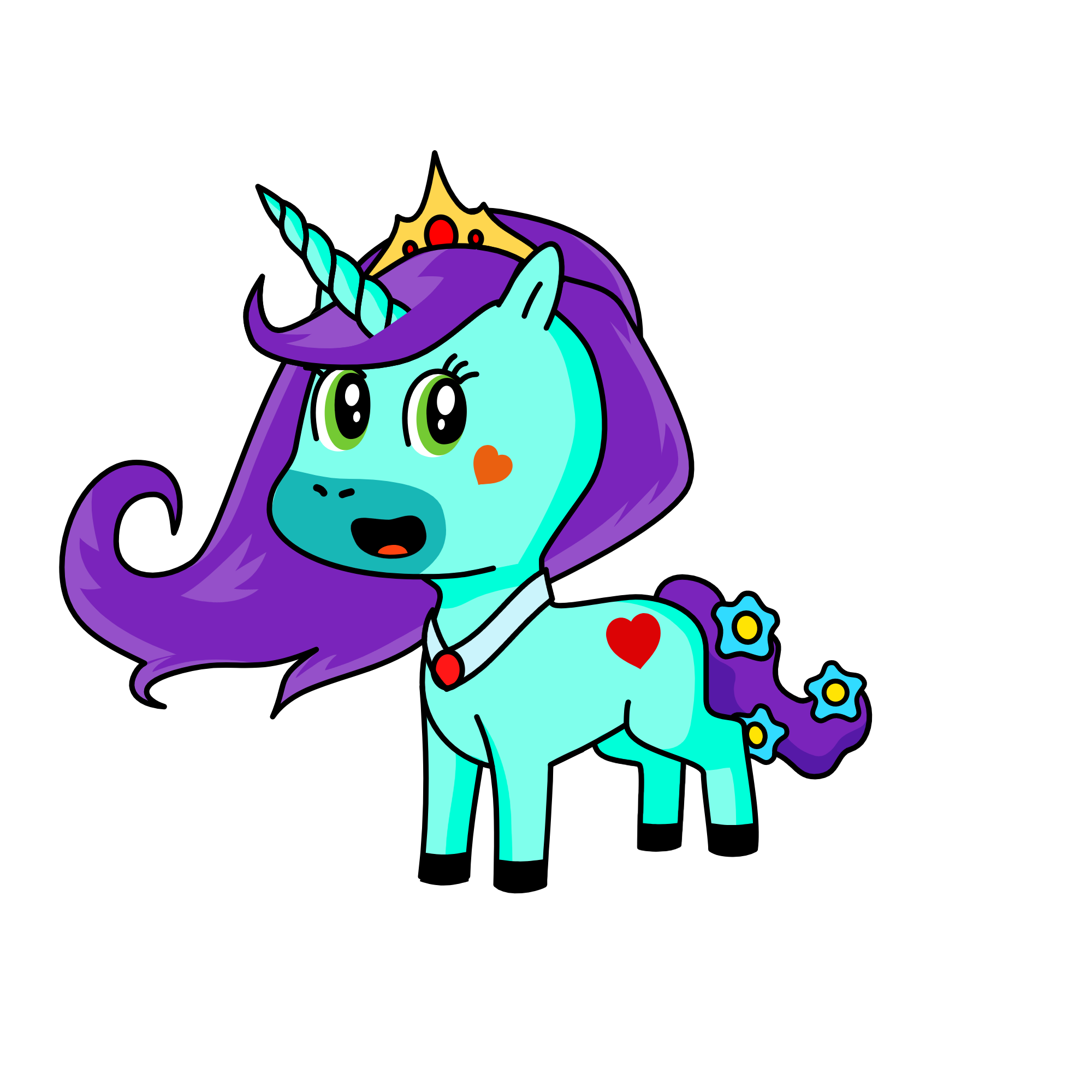 Lora, the unicorn