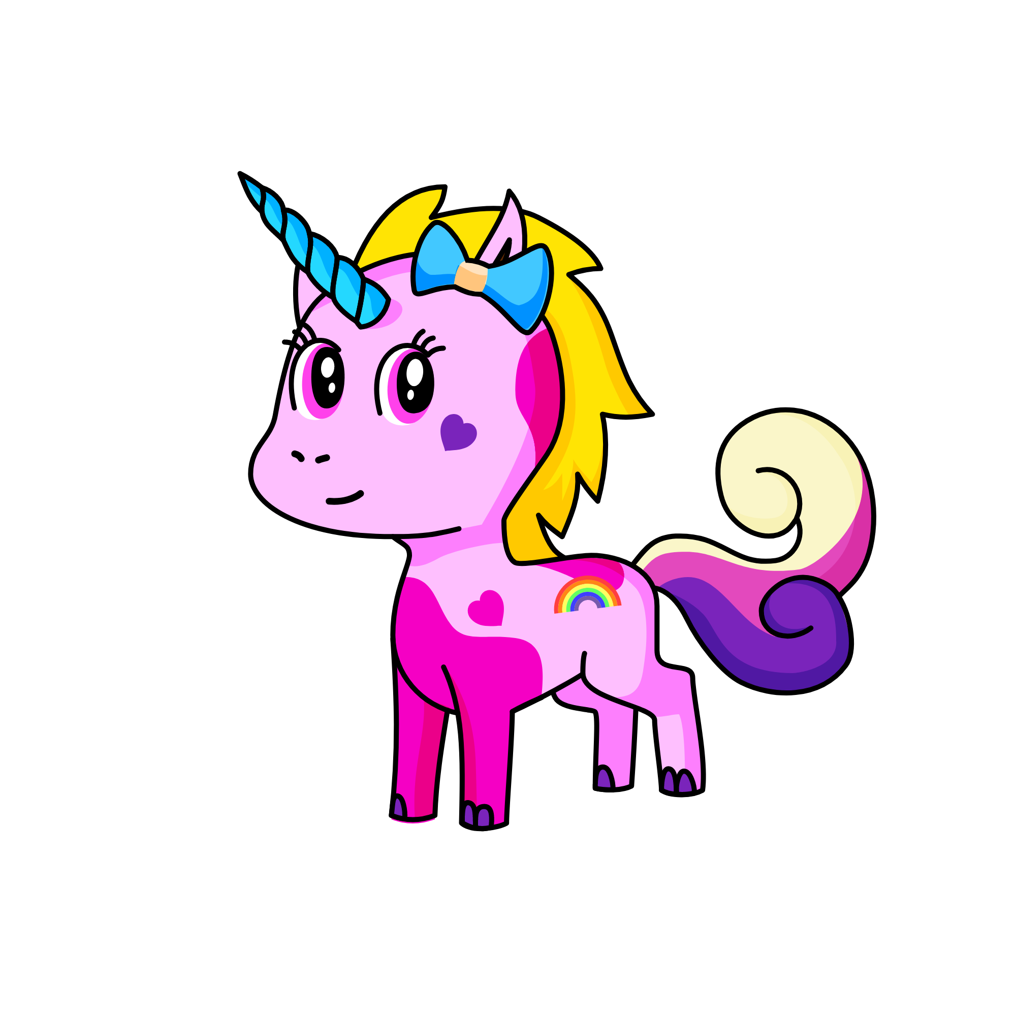 Lovely, the unicorn