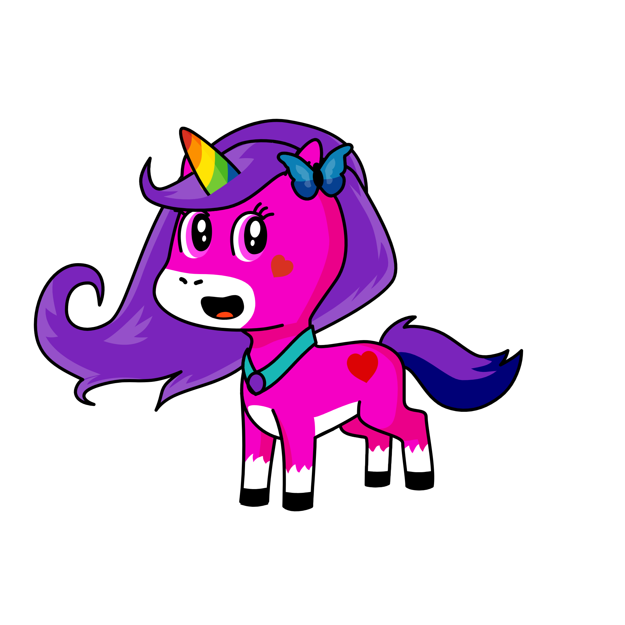 hermosa, the unicorn