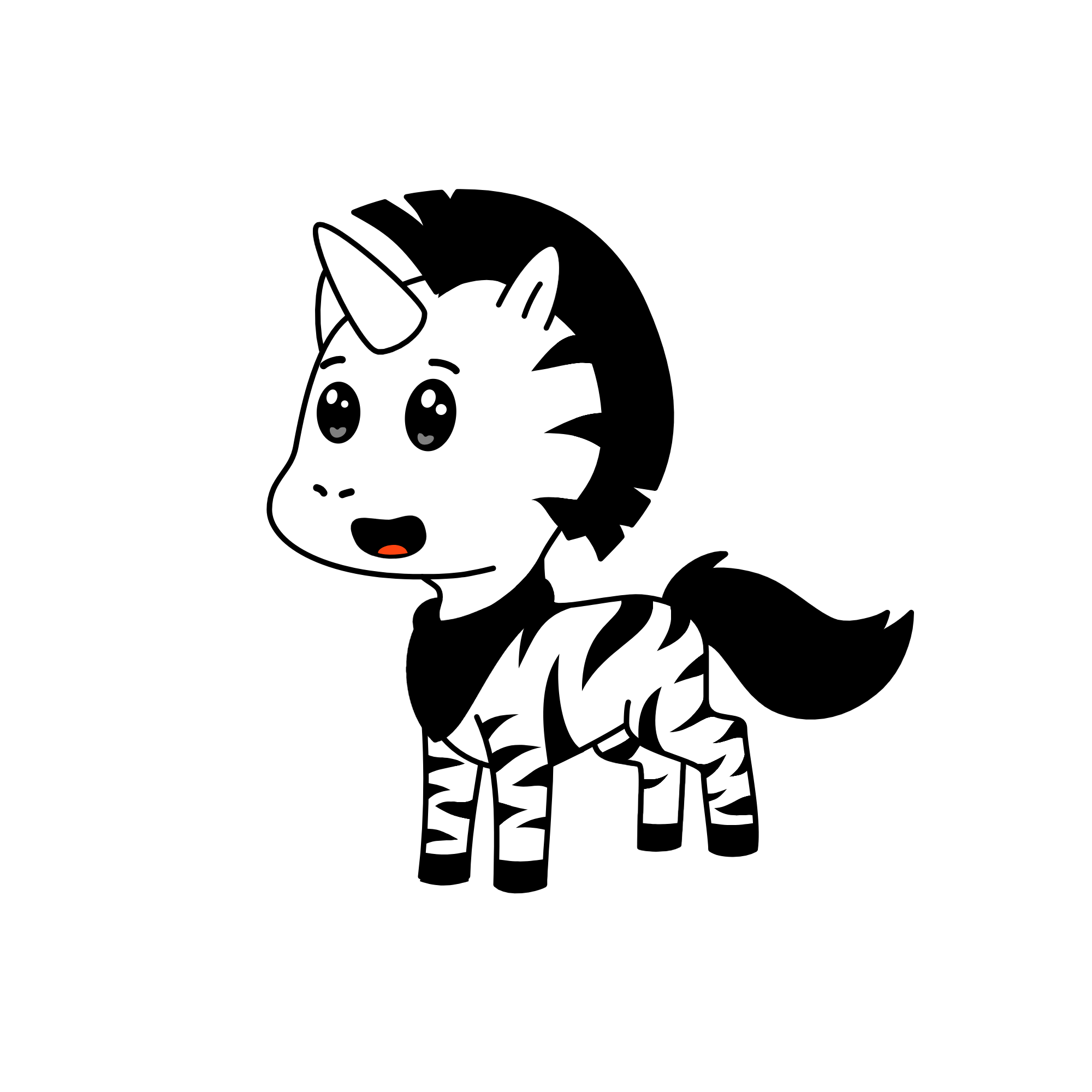 Zebra🦓, the unicorn