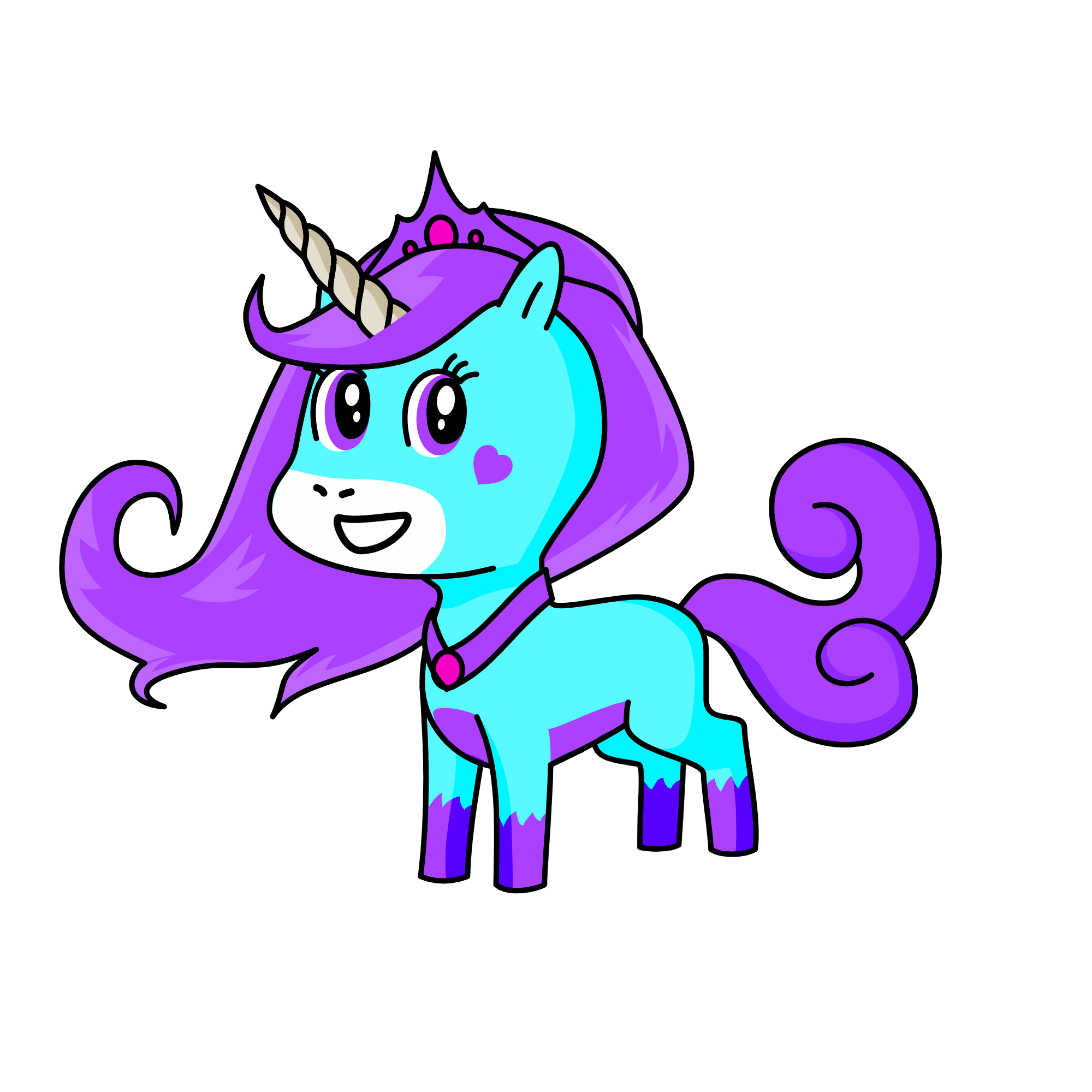moon, the unicorn