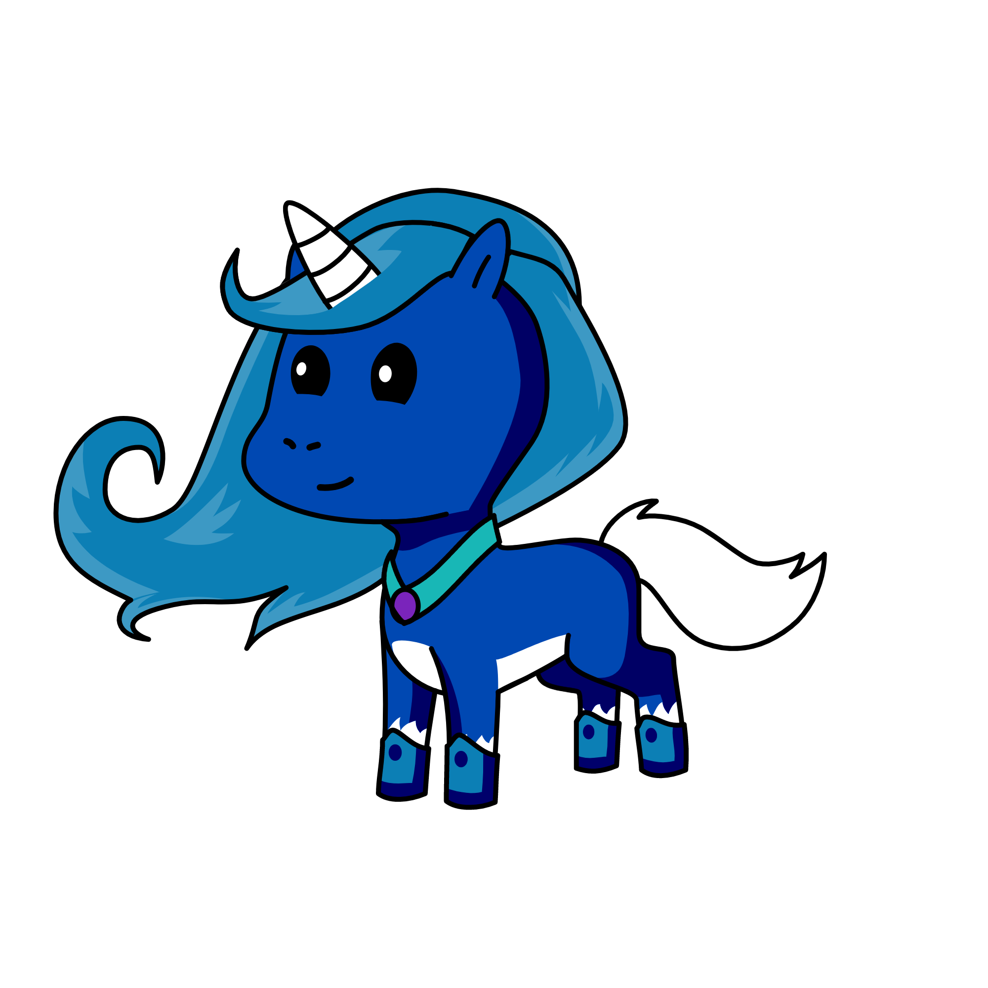 luna, the unicorn