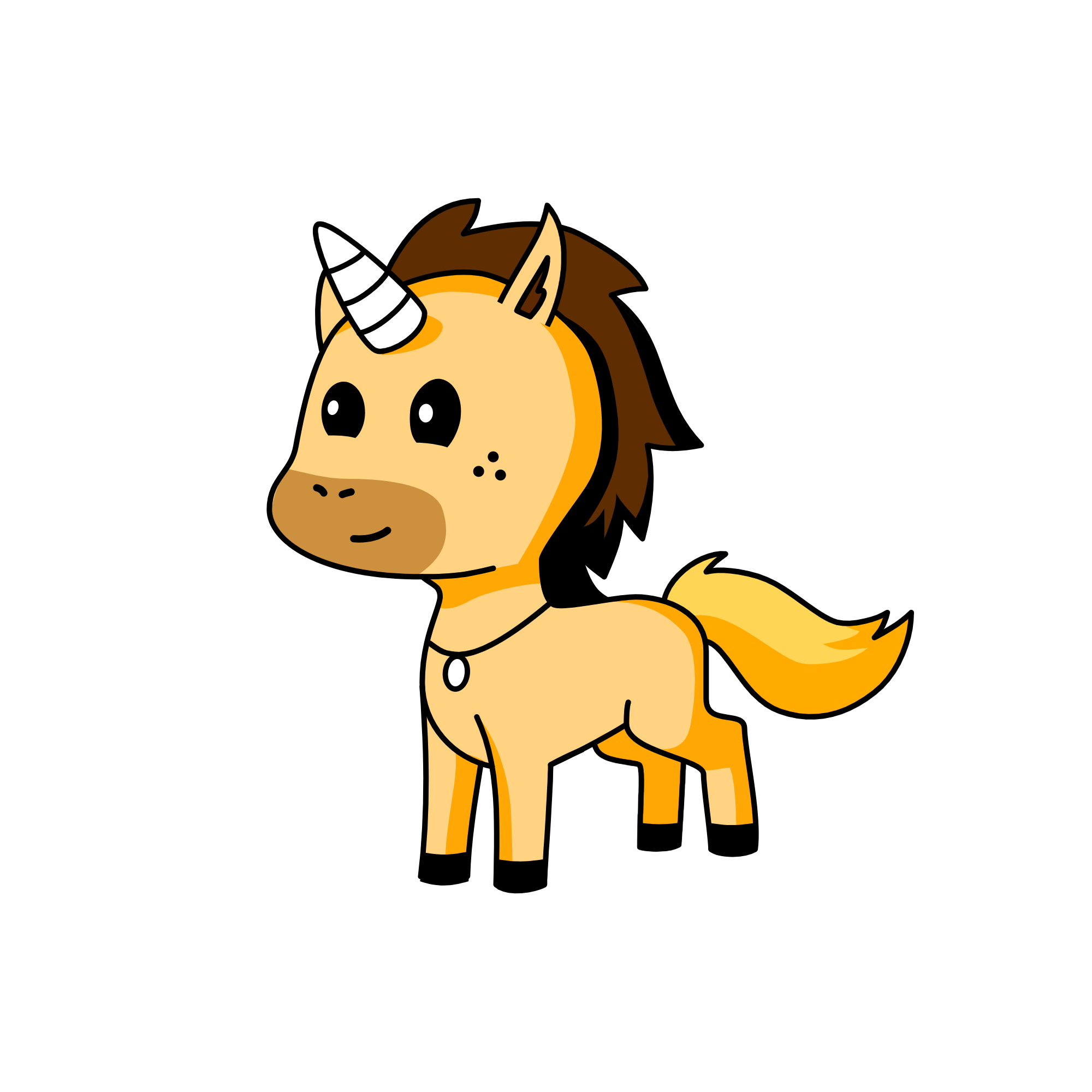 Shiny, the unicorn