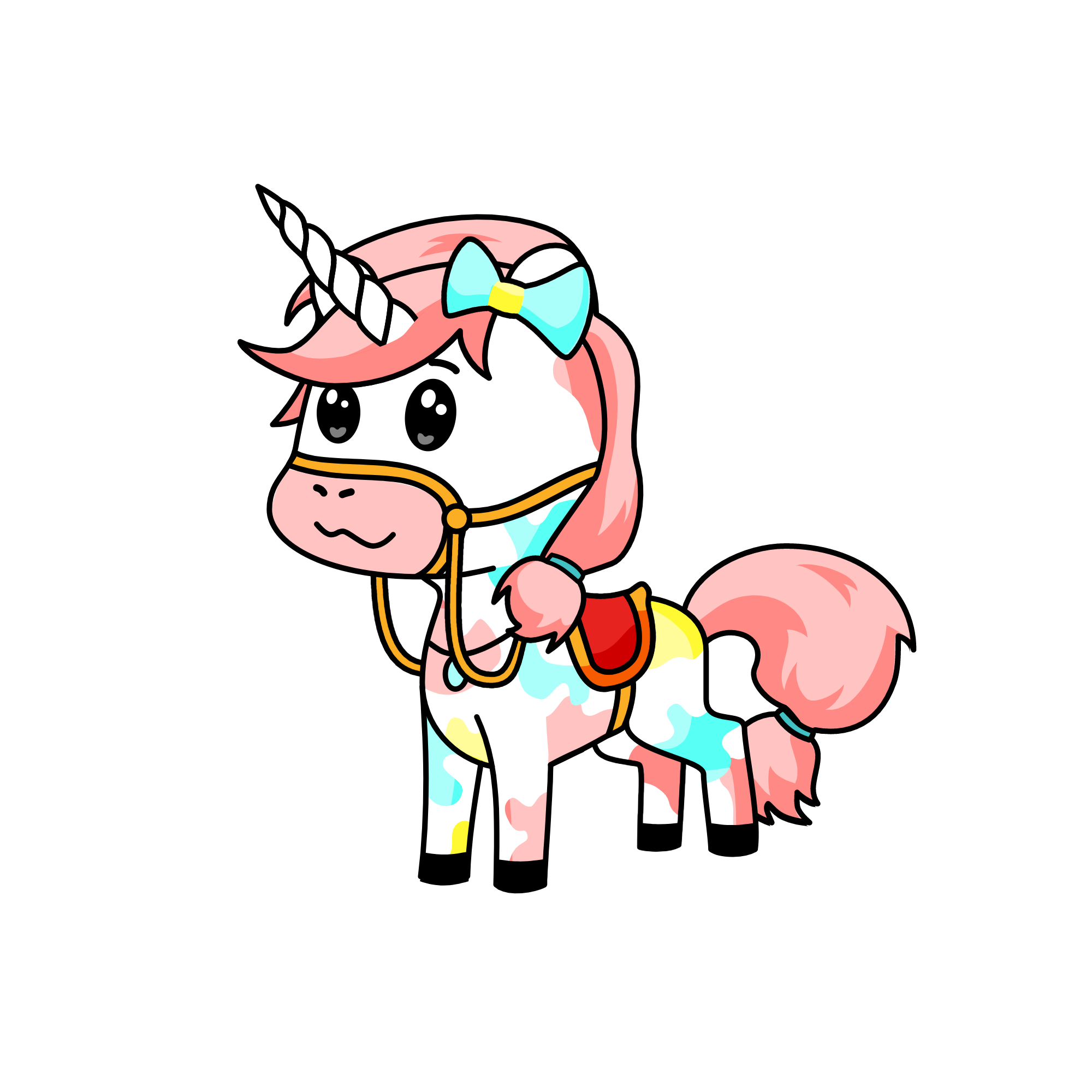 Fluffy, the unicorn
