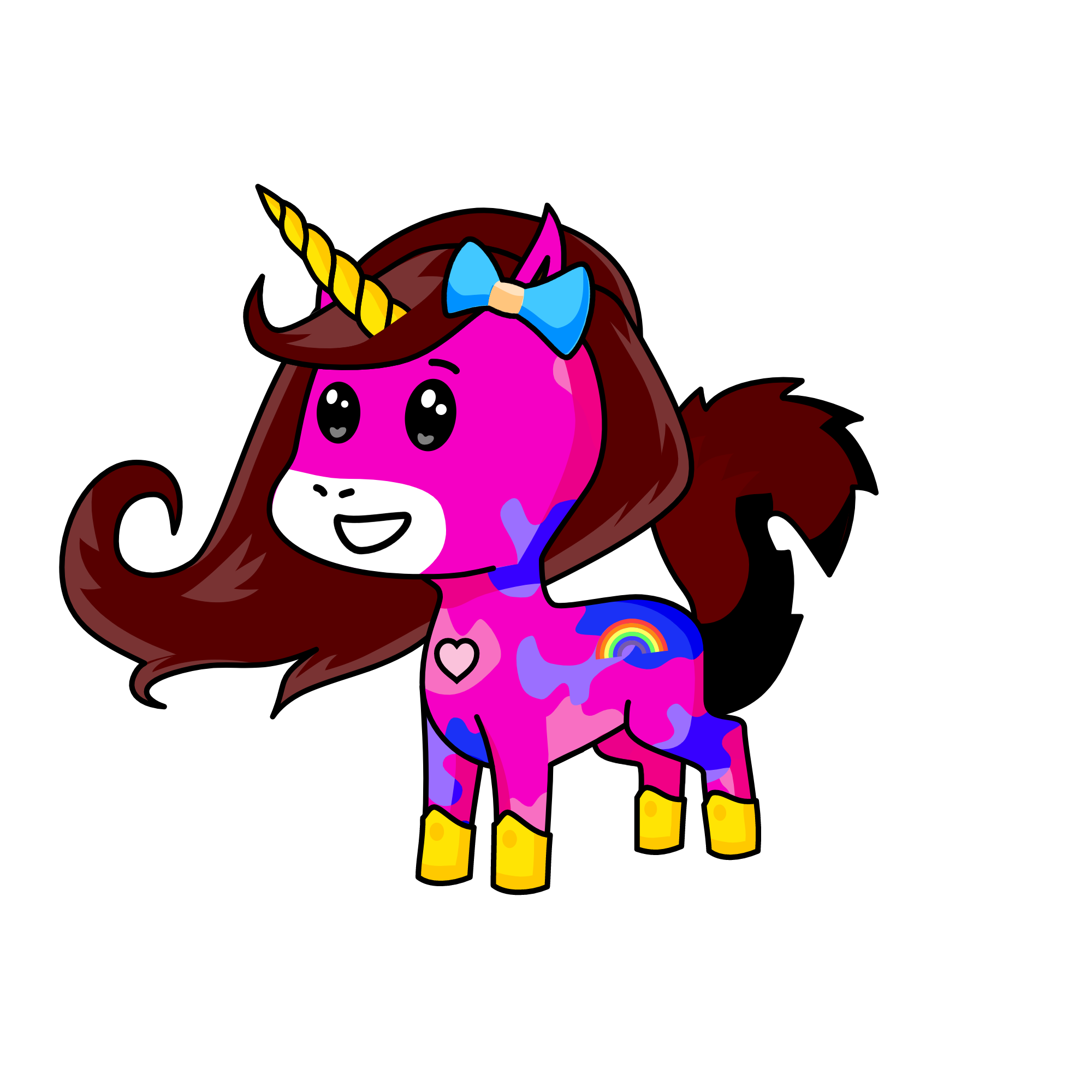 Hi, the unicorn