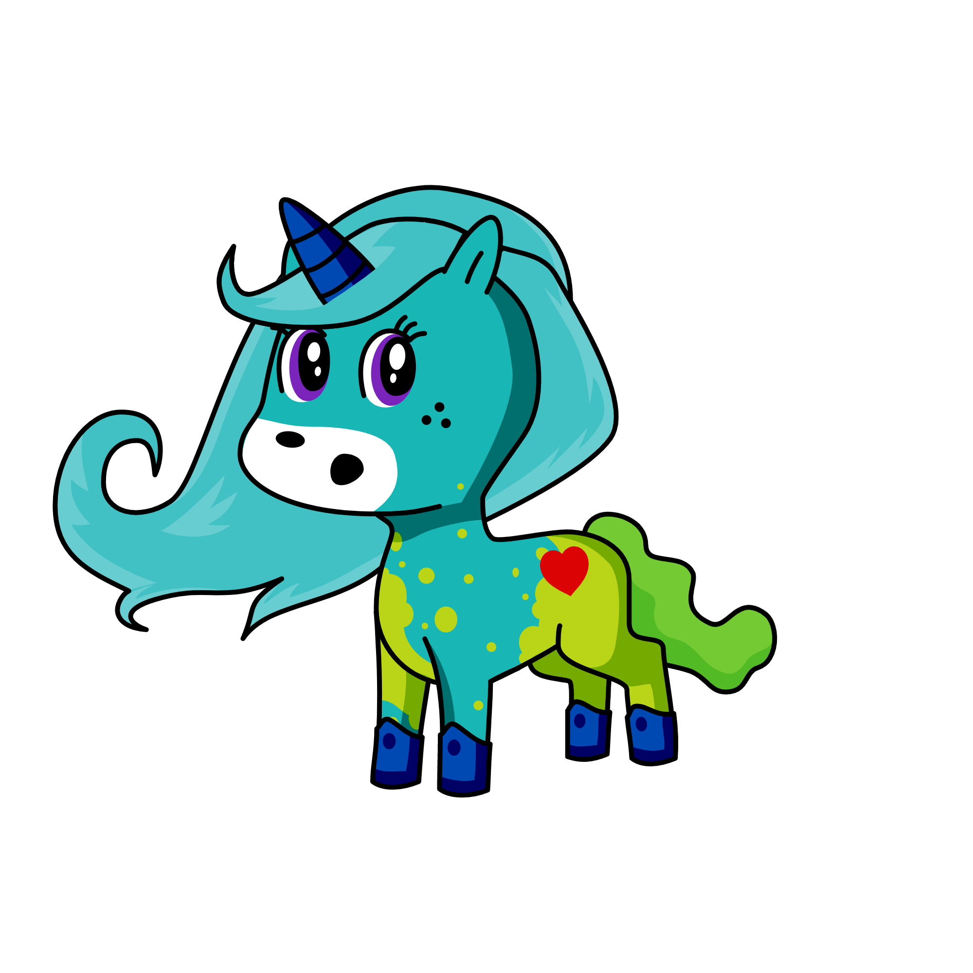 Lila, the unicorn