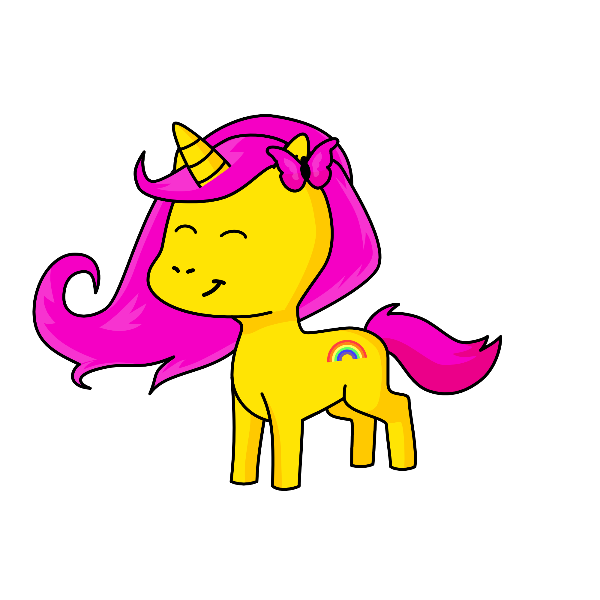 Fluttershy, the unicorn