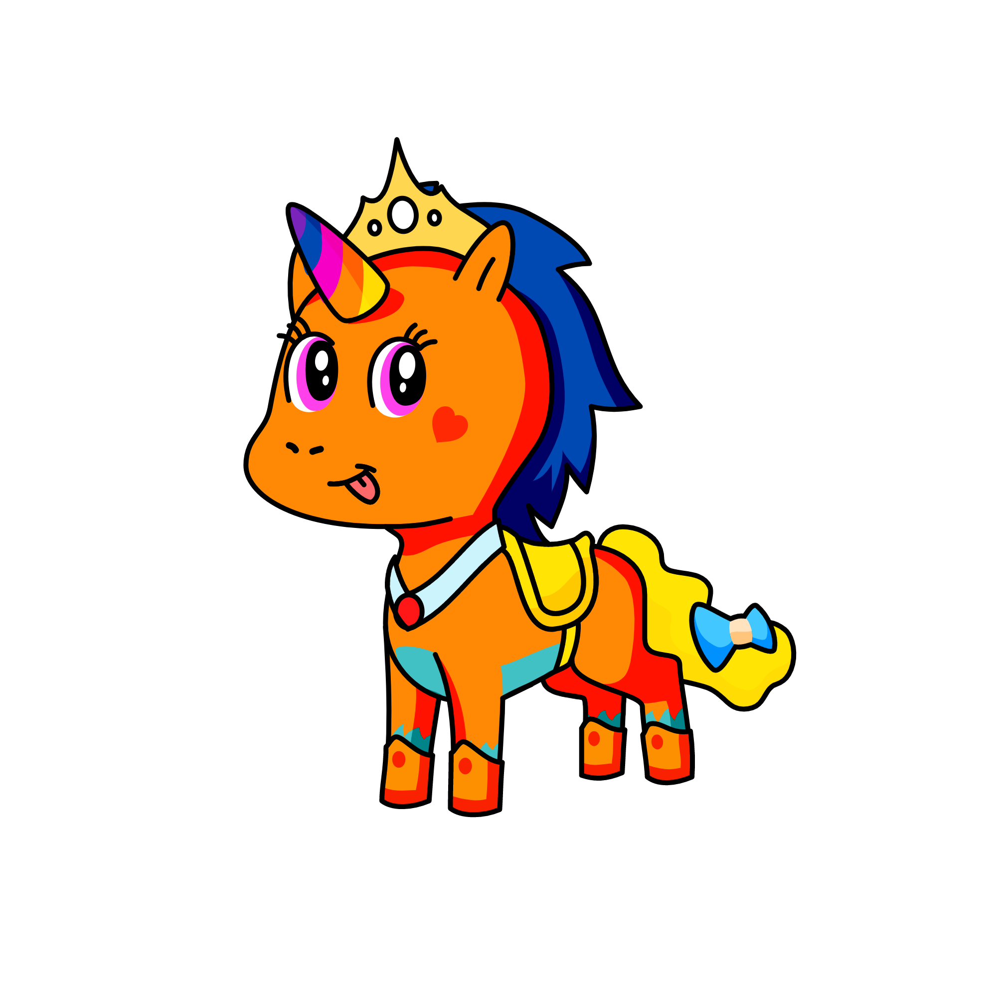 rosa, the unicorn