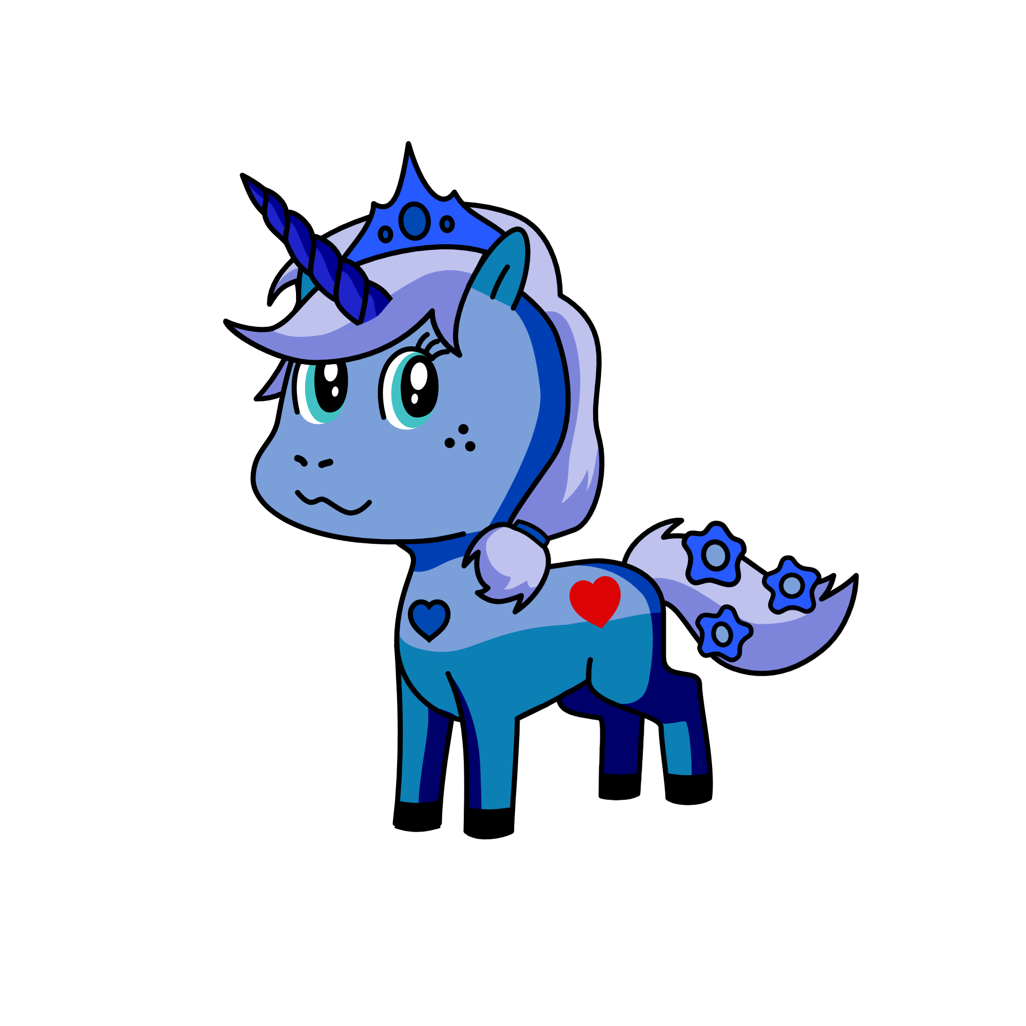 snow, the unicorn