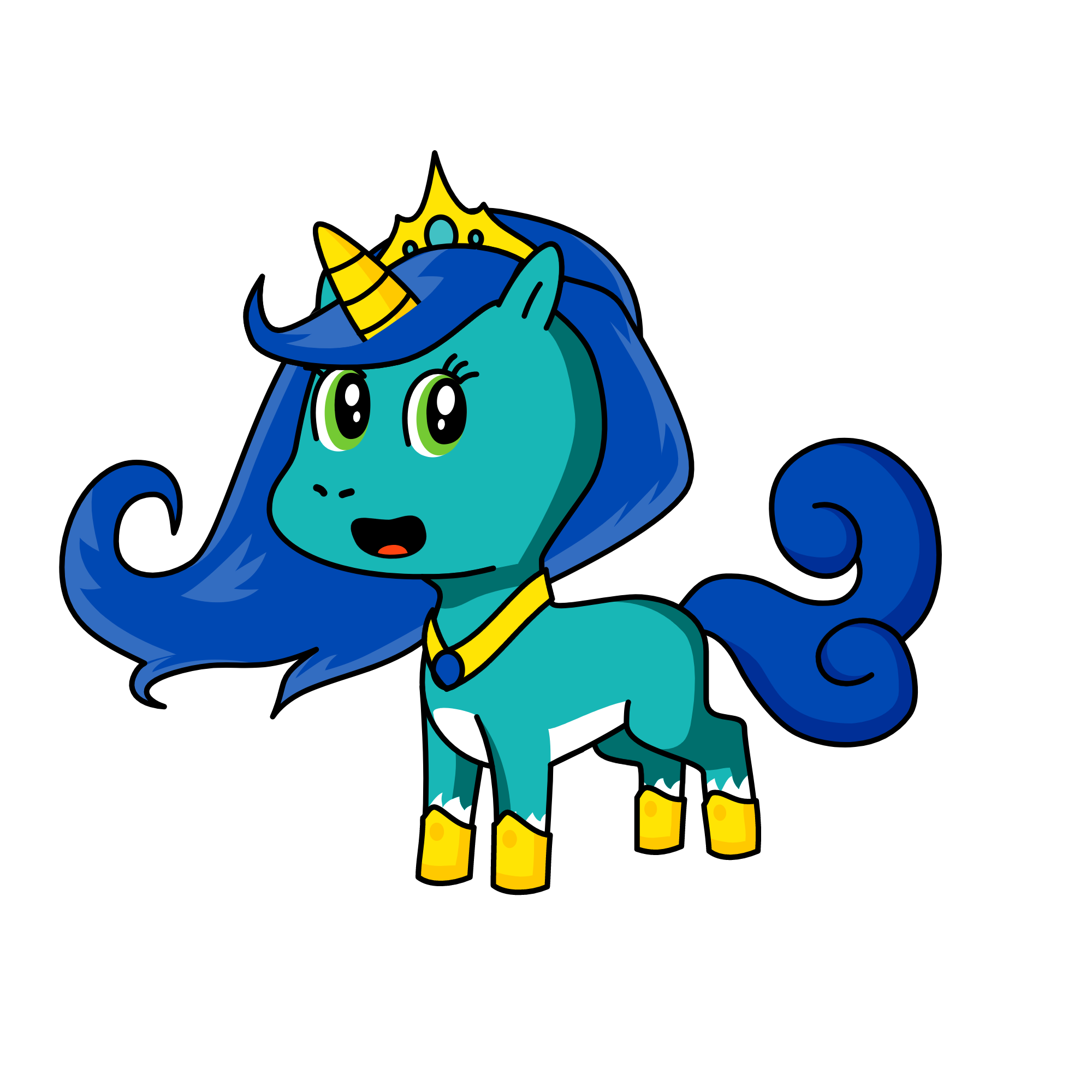 molly, the unicorn