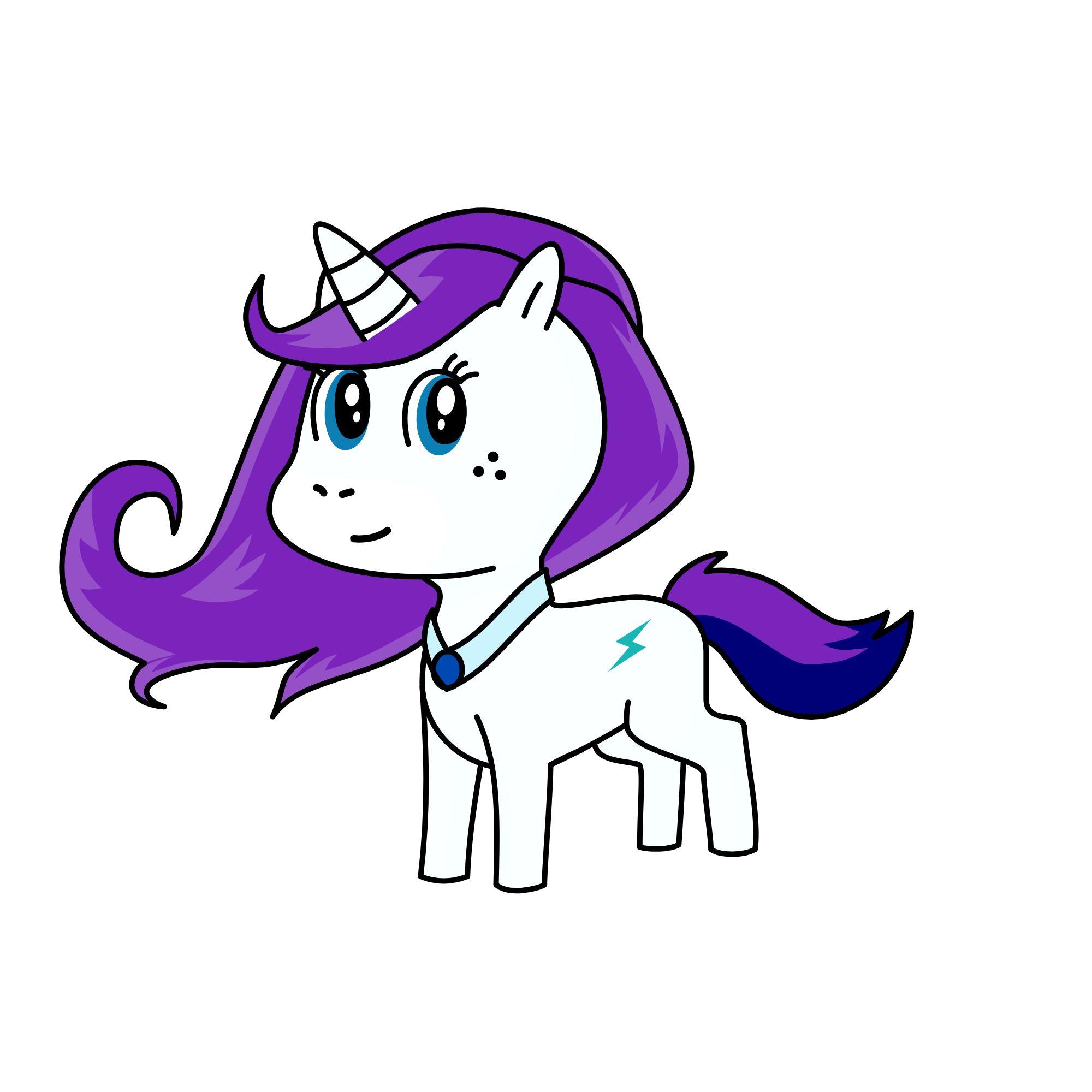 rarity, the unicorn