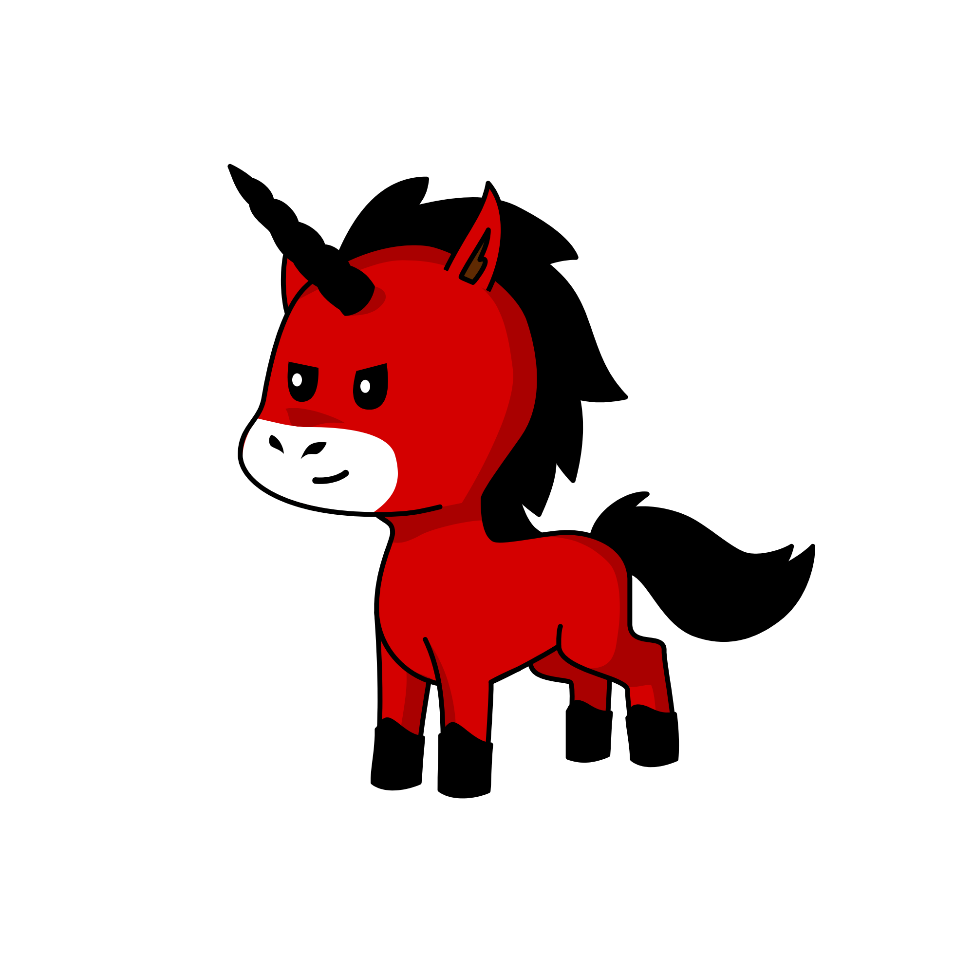 His majesty,king demon , the unicorn