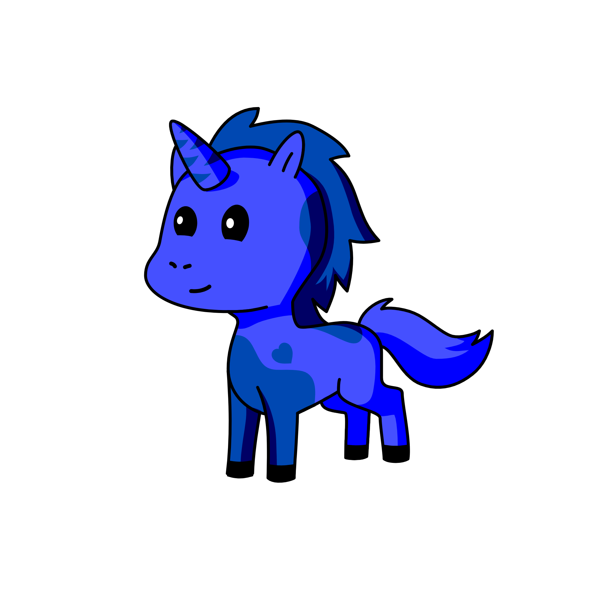 four, the unicorn