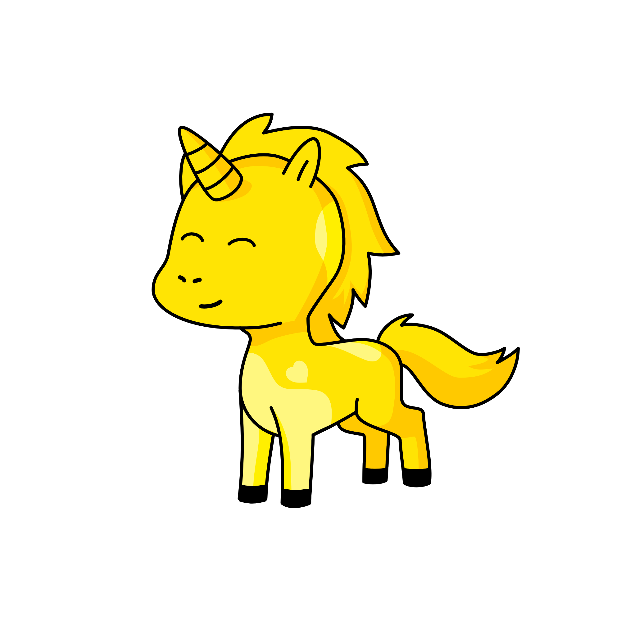 x , the unicorn