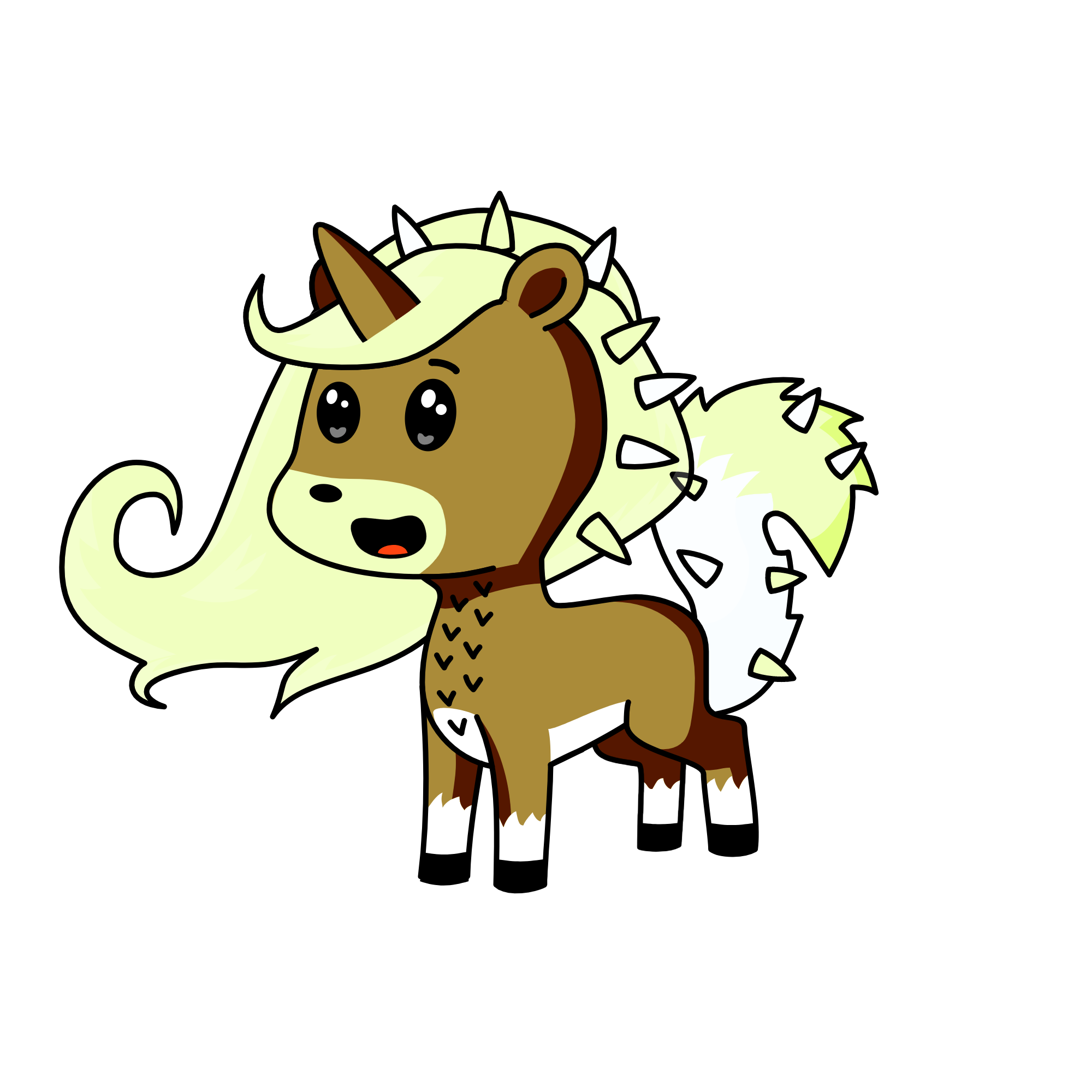 ardi poni, the unicorn