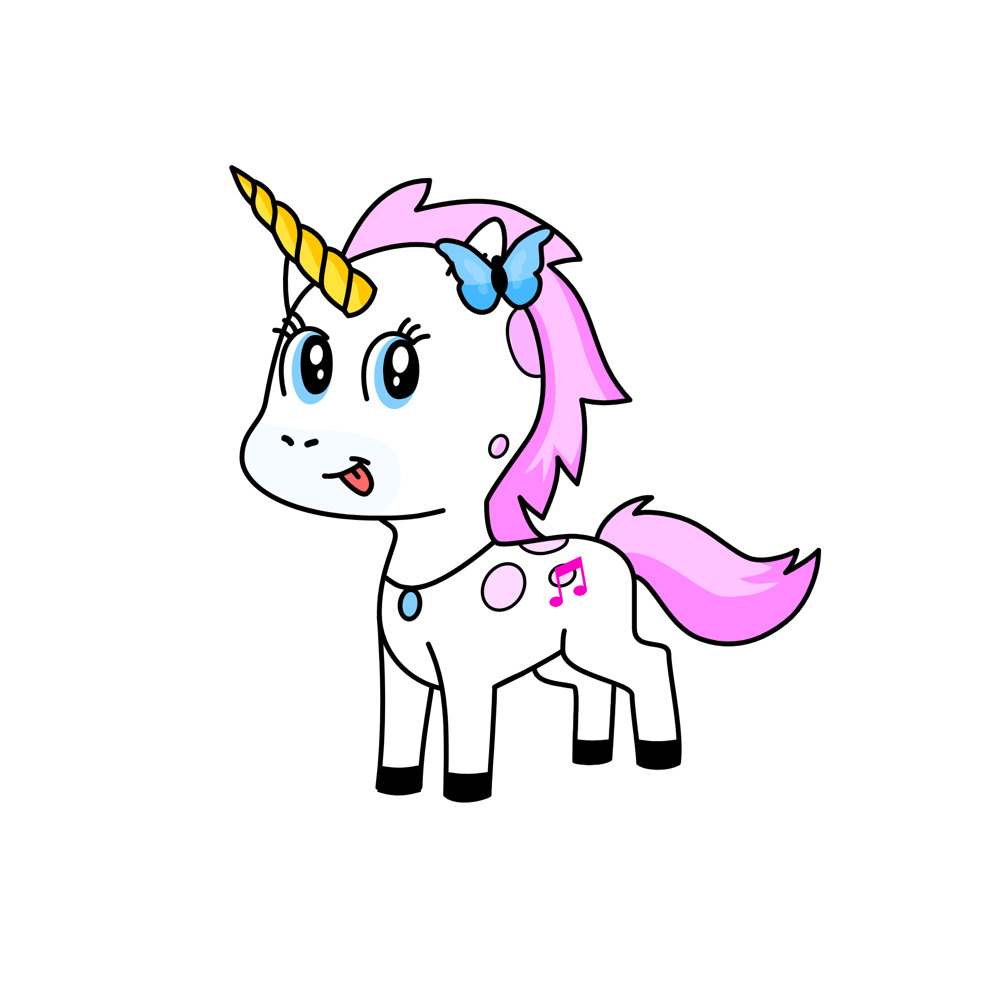 Ashlynn, the unicorn