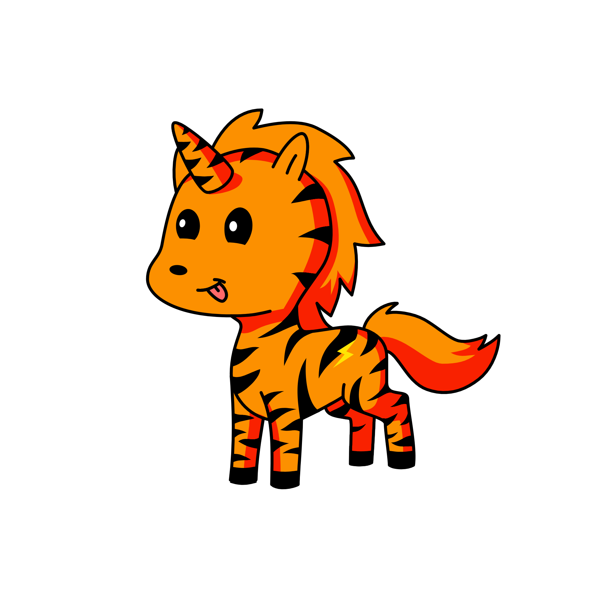 Tiggy, the unicorn