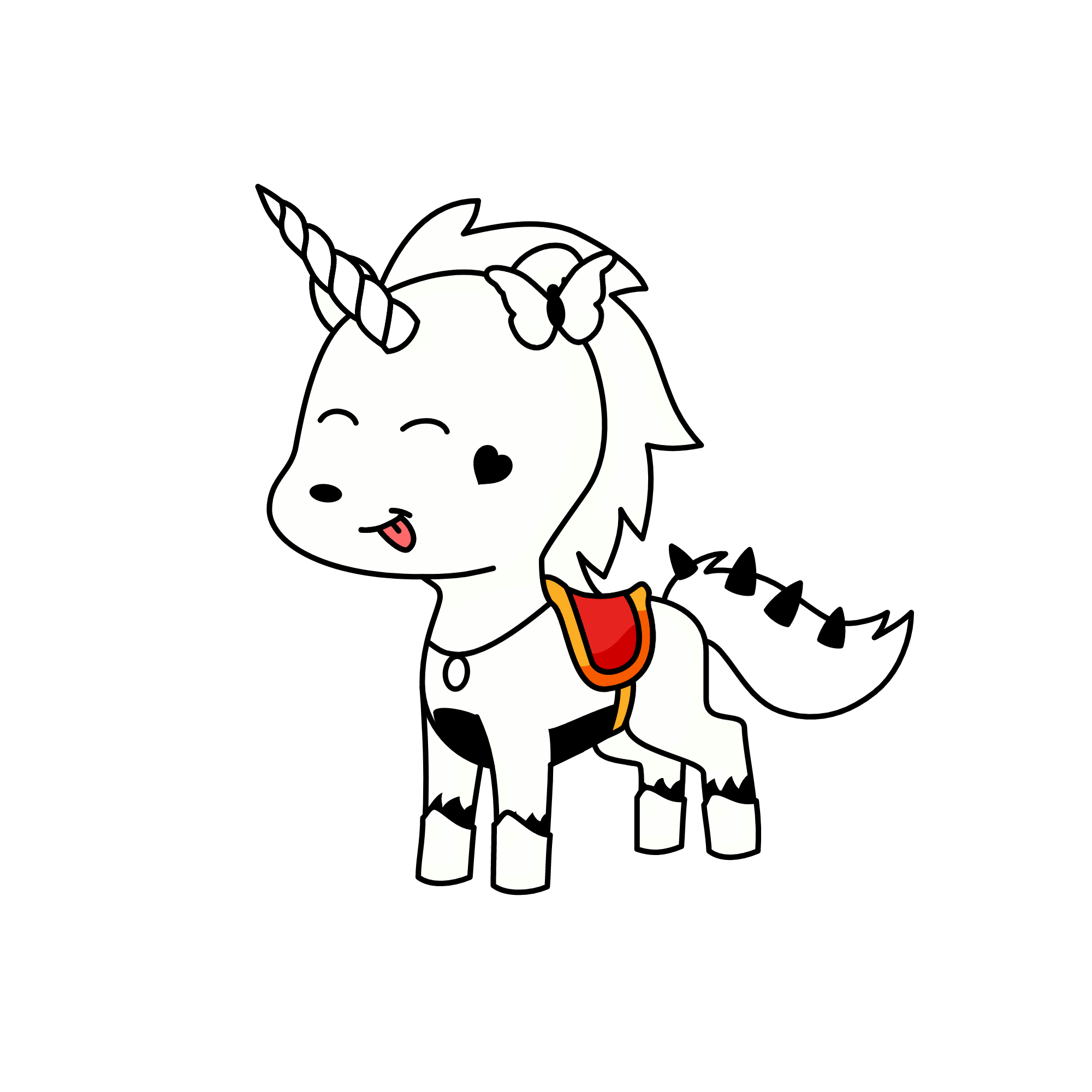 Snowy, the unicorn