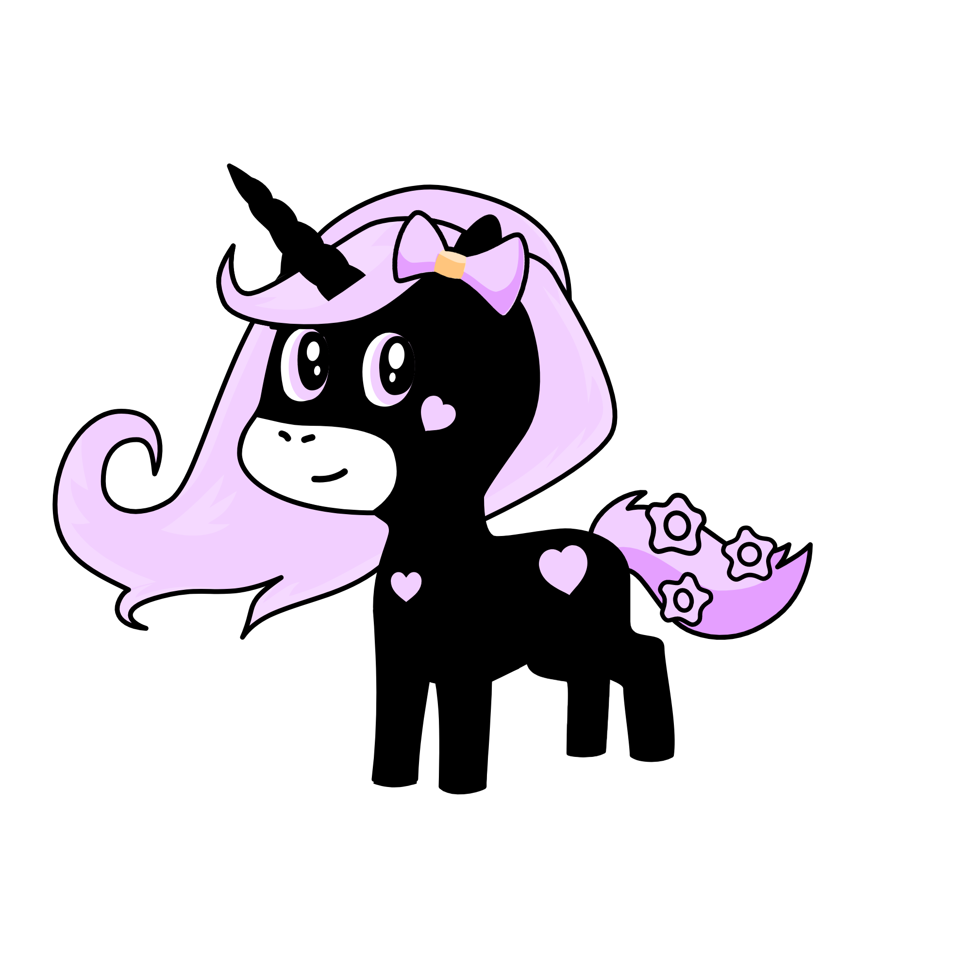 pinky, the unicorn