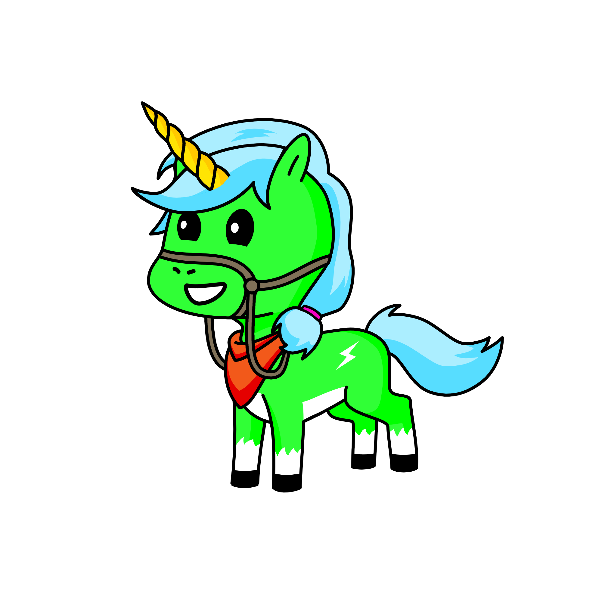 Stardust, the unicorn