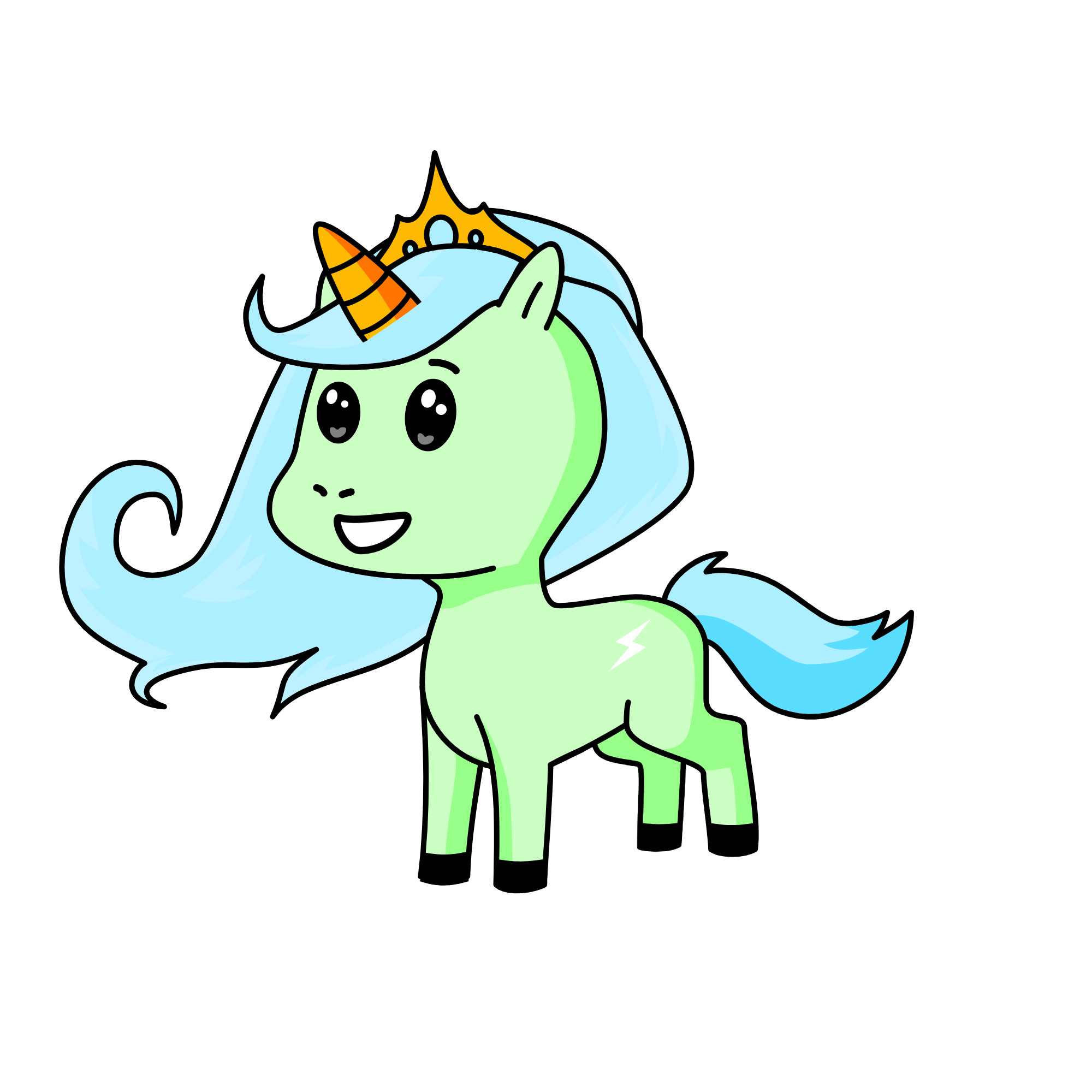 Felicia , the unicorn