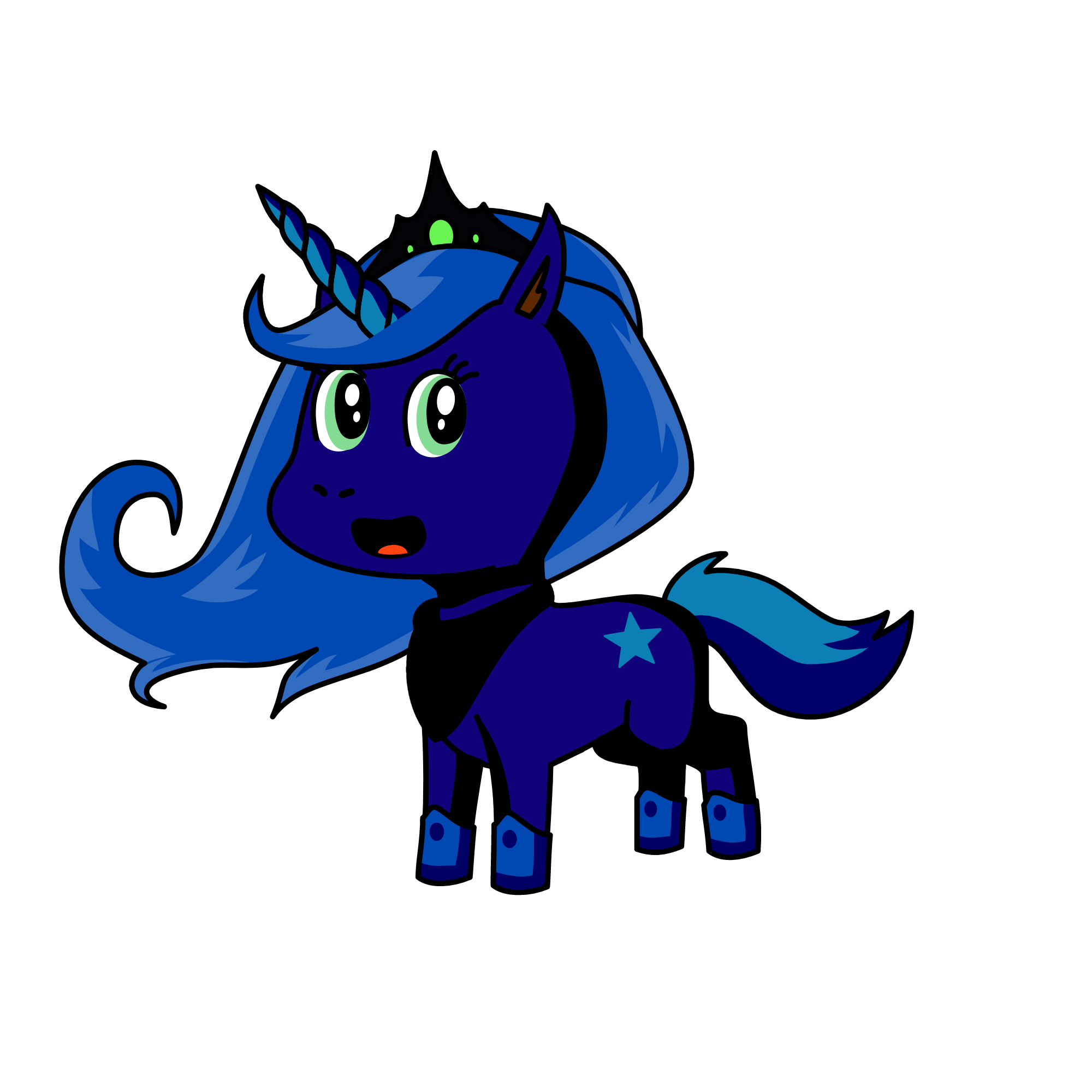 luna, the unicorn