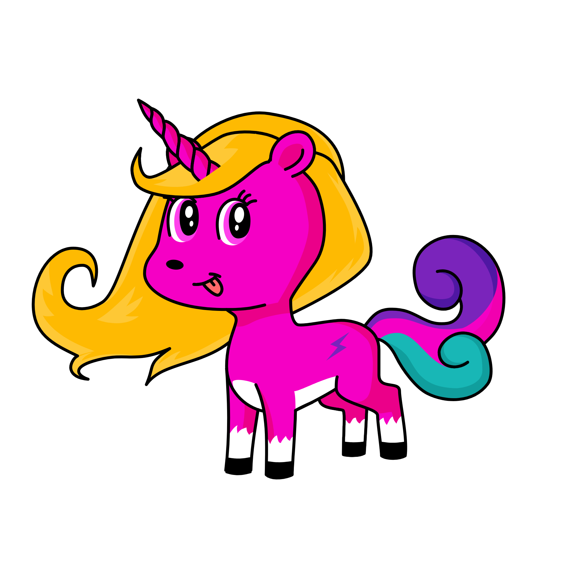 The love unicorn , the unicorn