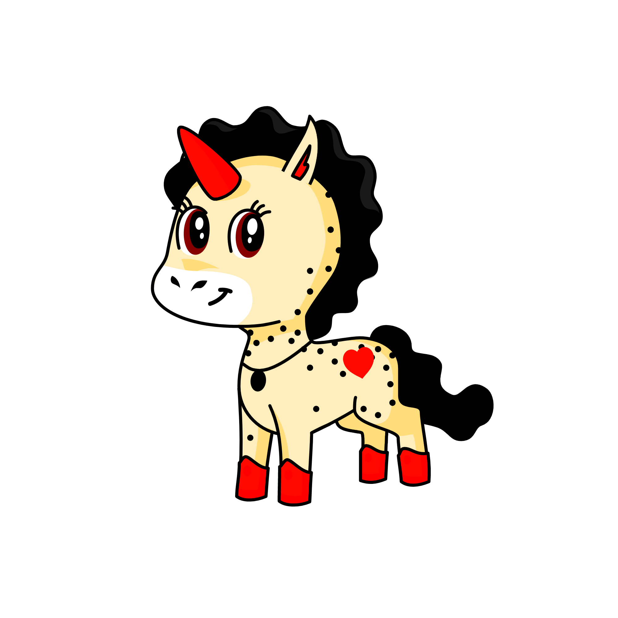 Tracey Beaker, the unicorn