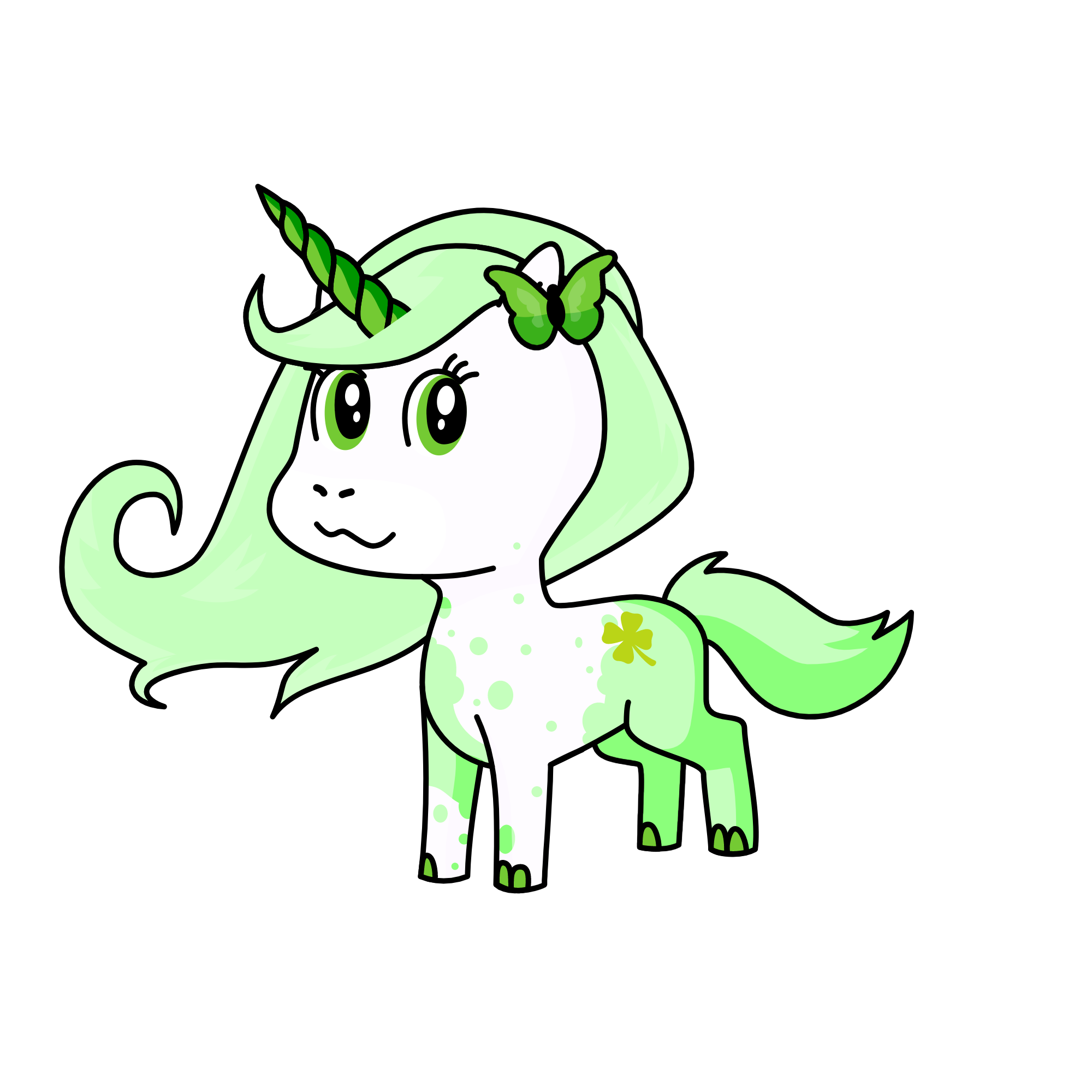 Jasmine, the unicorn