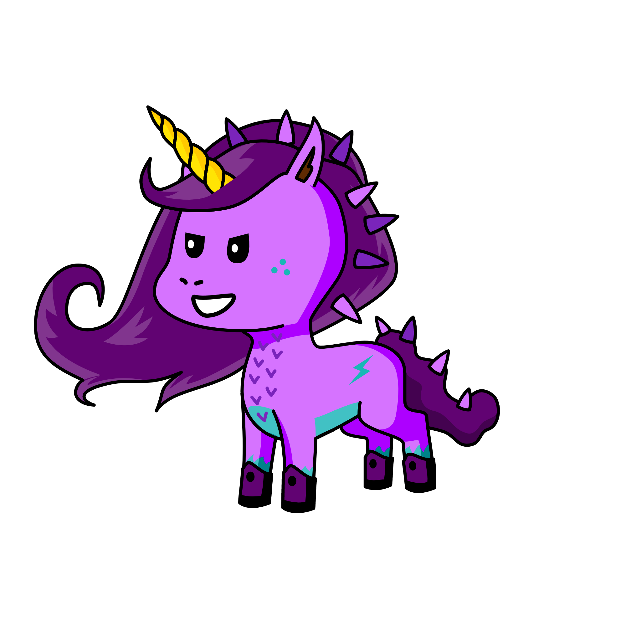 lazercorn, the unicorn