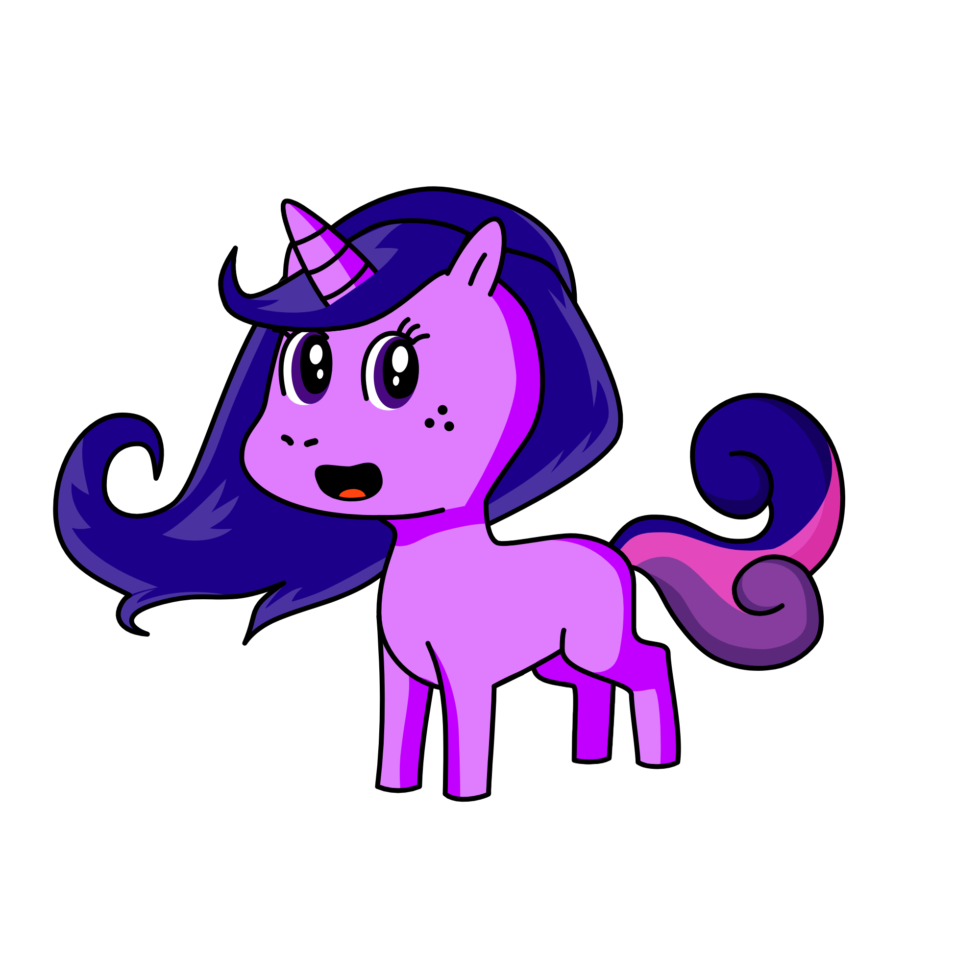 Twilight Sparkle, the unicorn