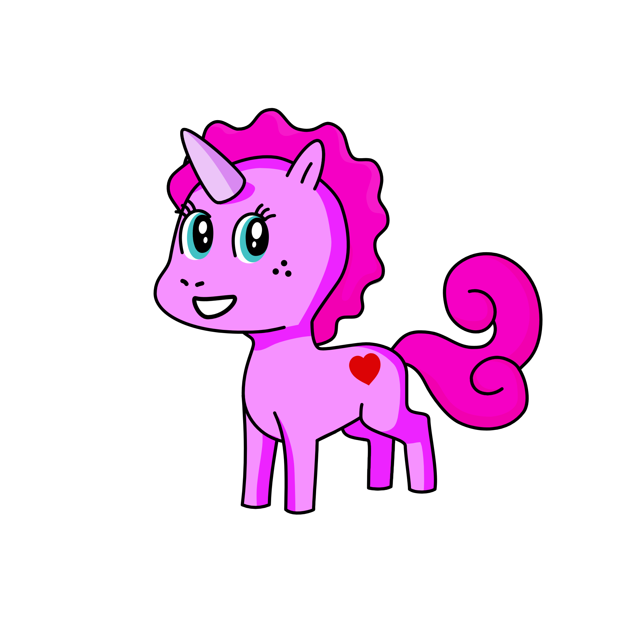pinkie pie, the unicorn
