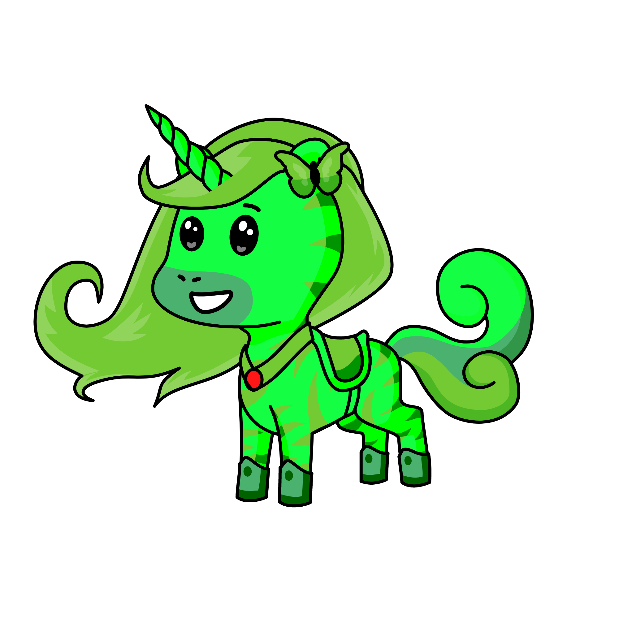 green power, the unicorn