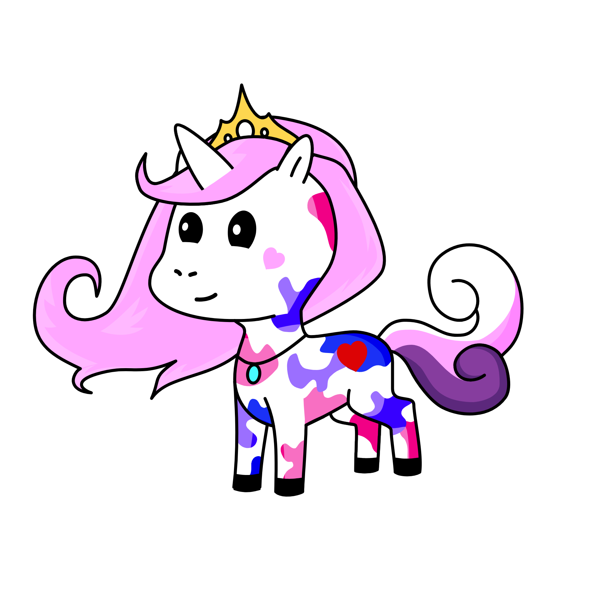 Sparkle, the unicorn