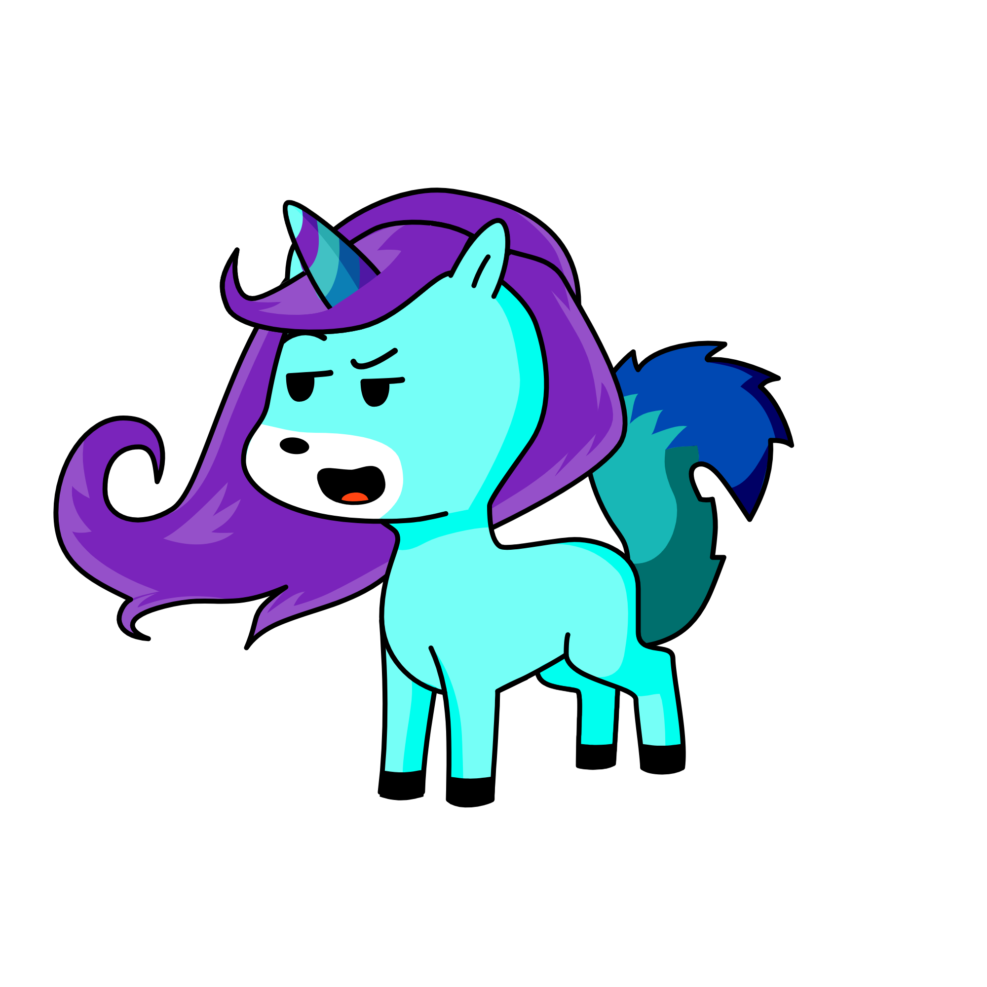 מלמח, the unicorn
