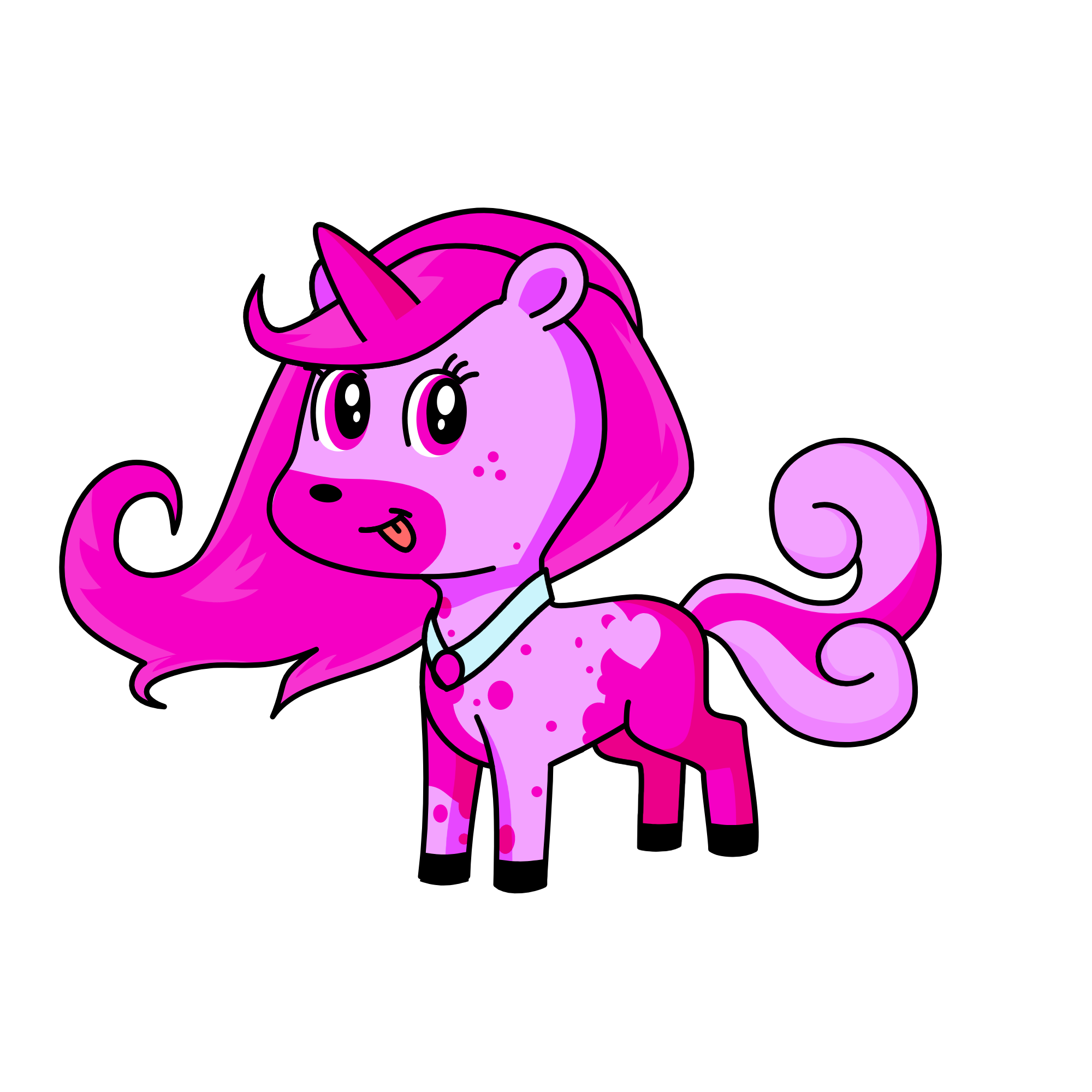 rainbow, the unicorn