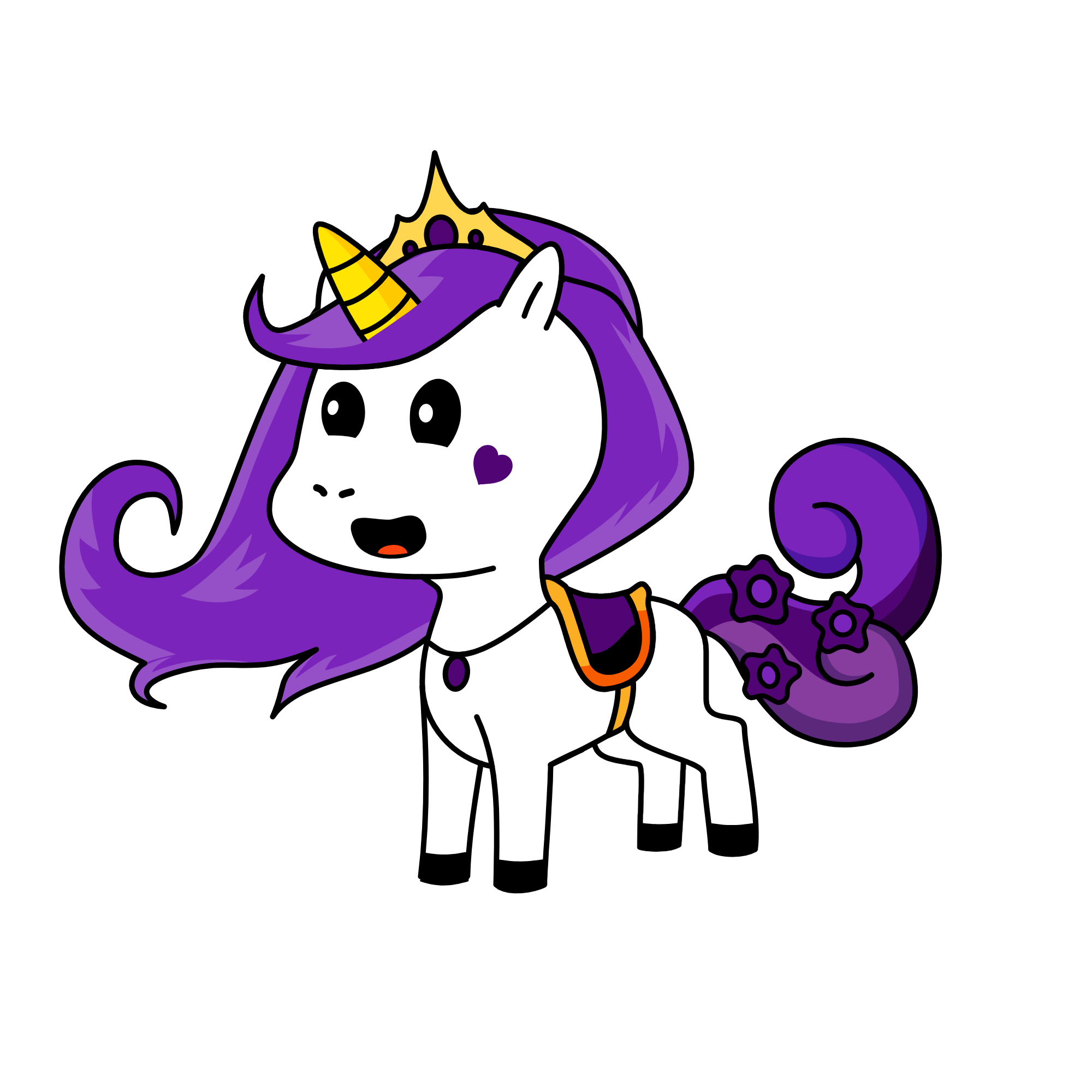 Luna, the unicorn