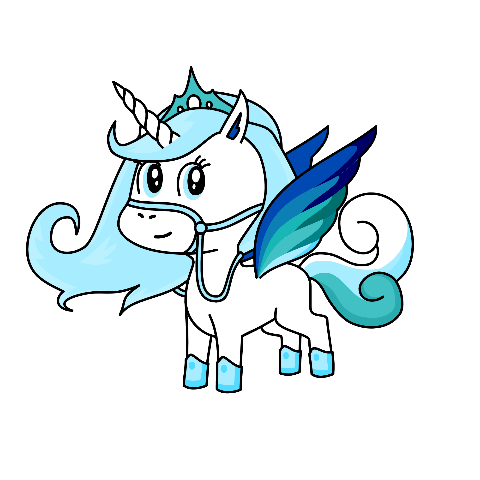 queen ice cream, the unicorn