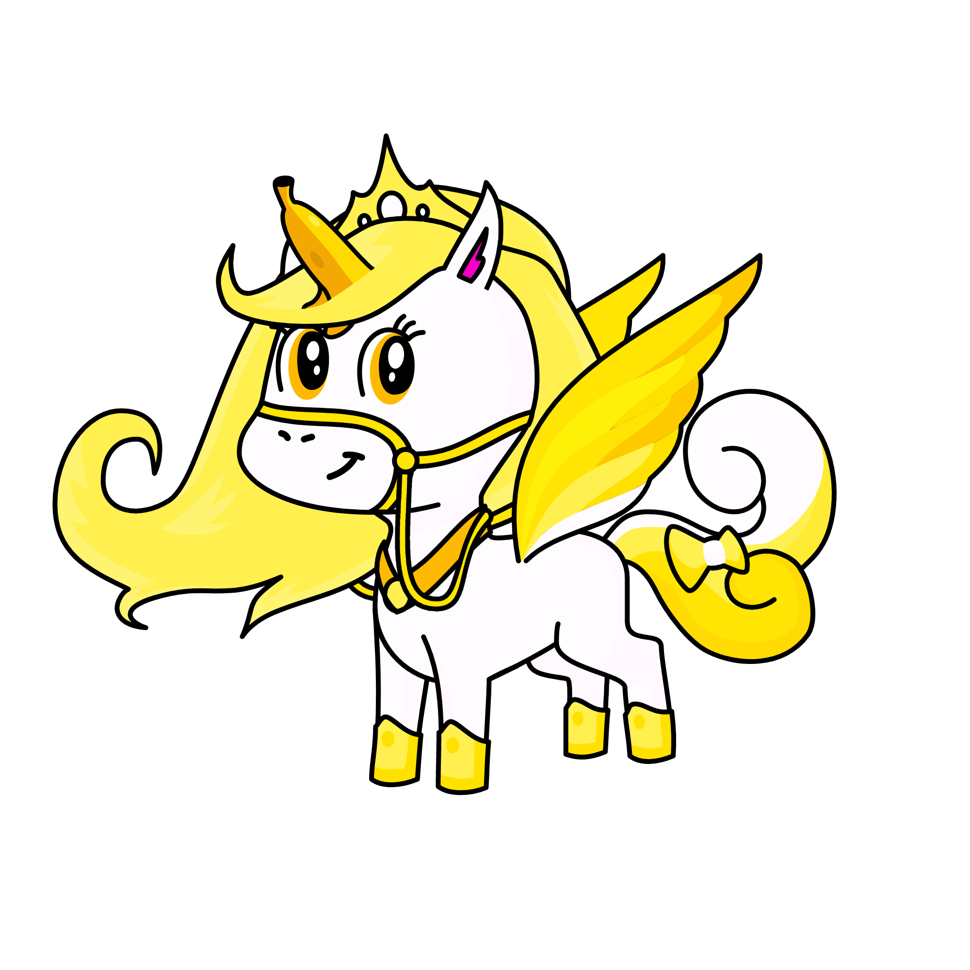 queen bananas , the unicorn