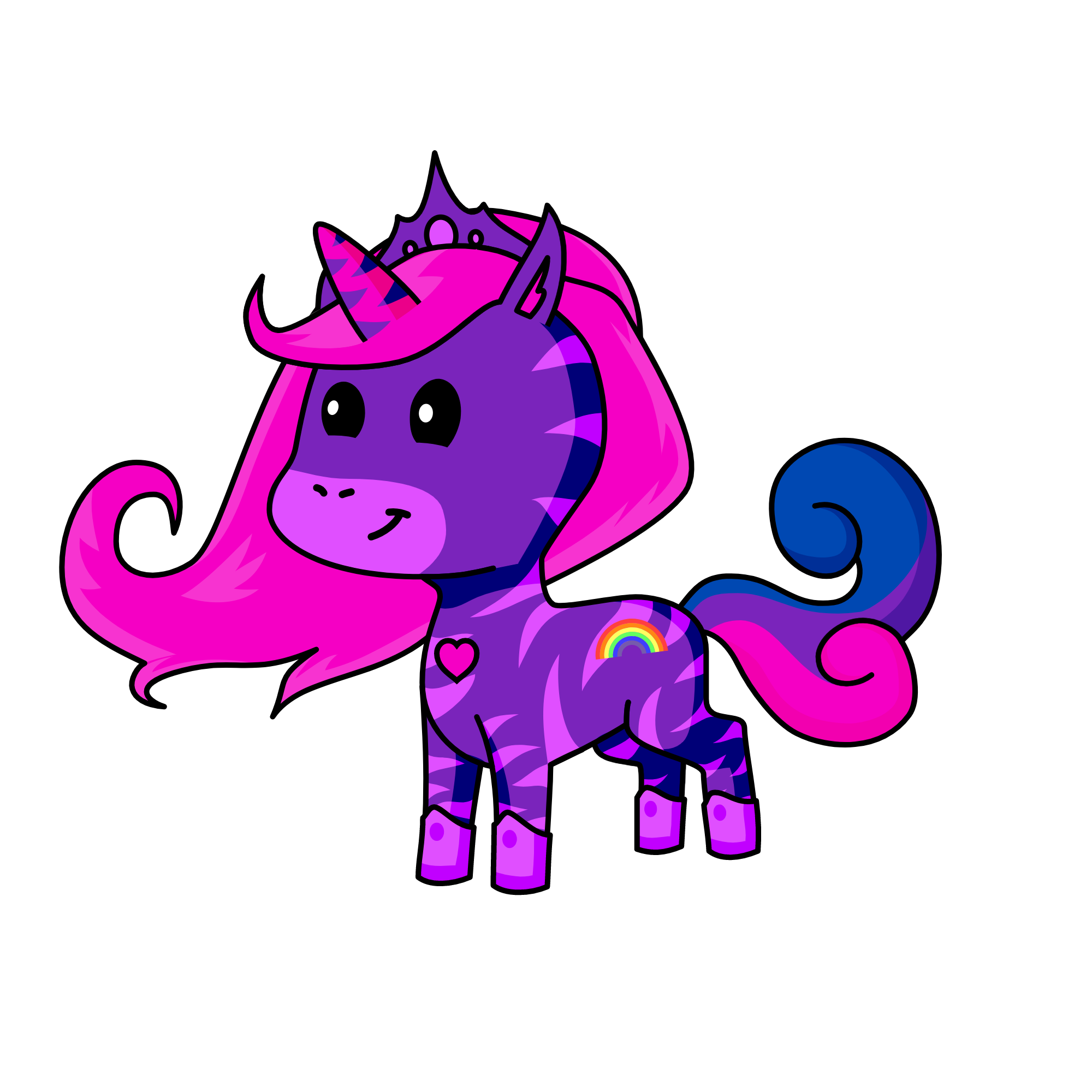 ruby crowngirl ukpethu, the unicorn