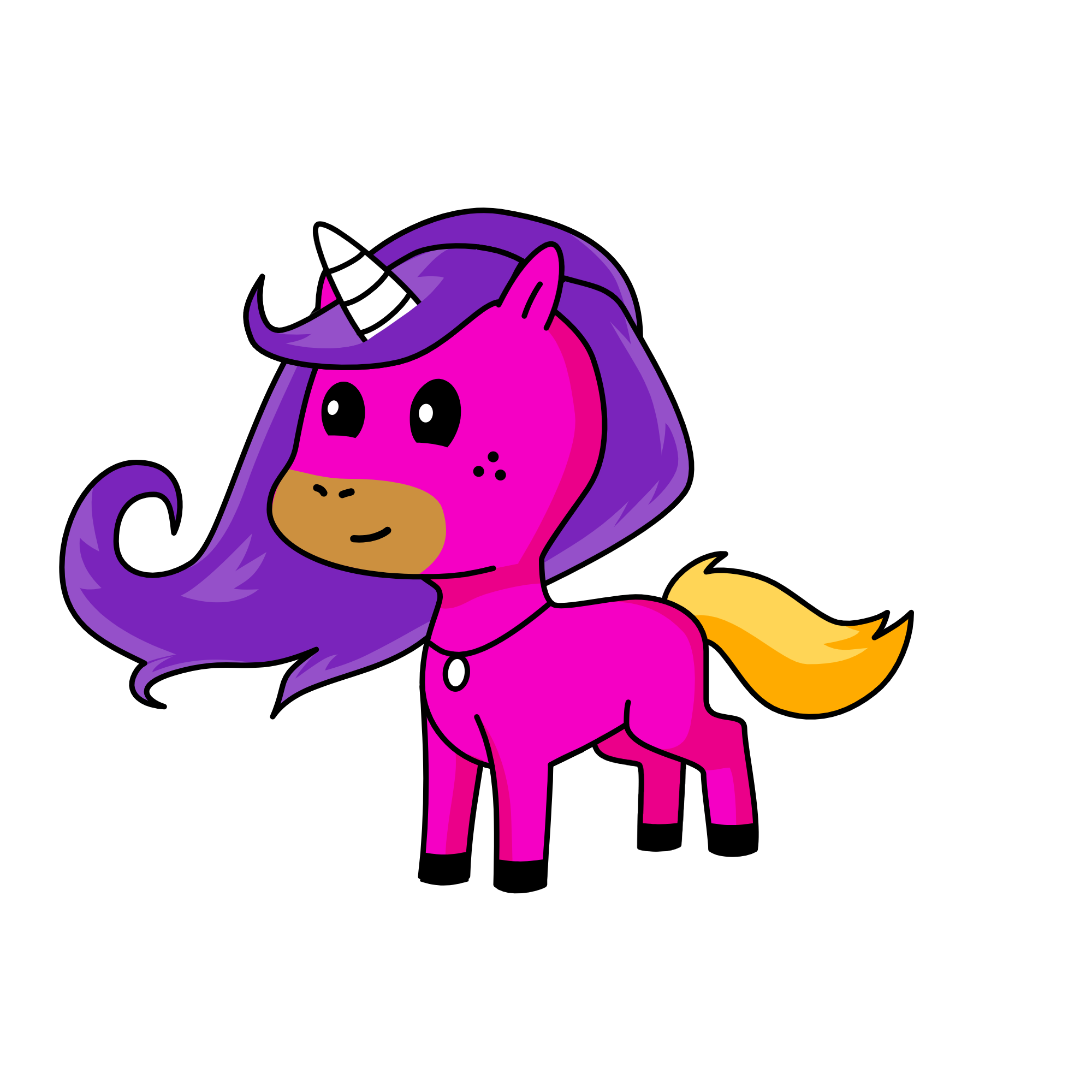 Blossom, the unicorn