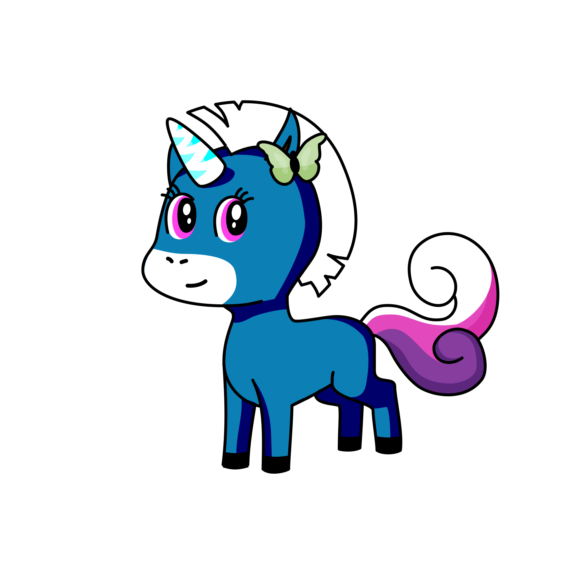 Emsey, the unicorn