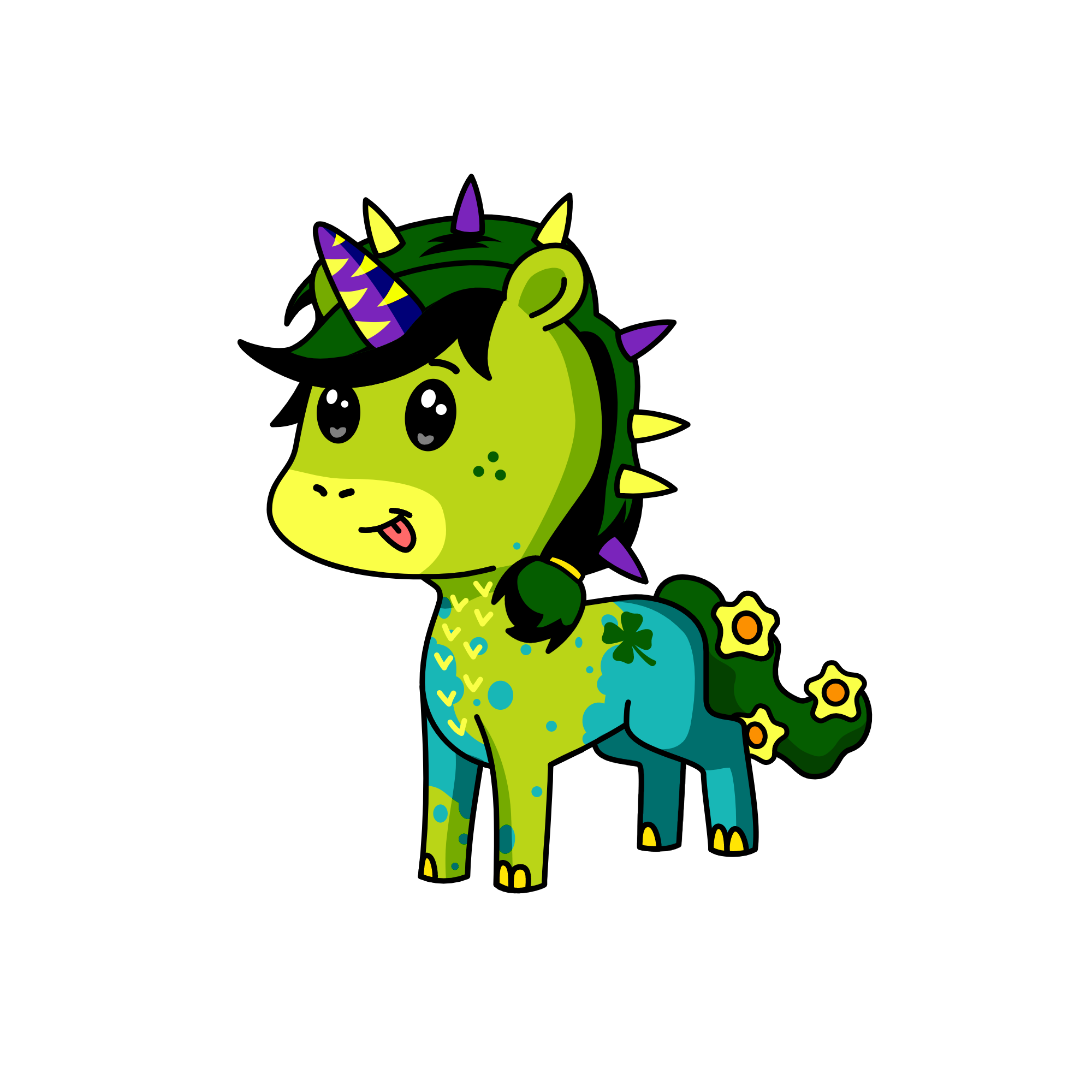 Quibli, the unicorn