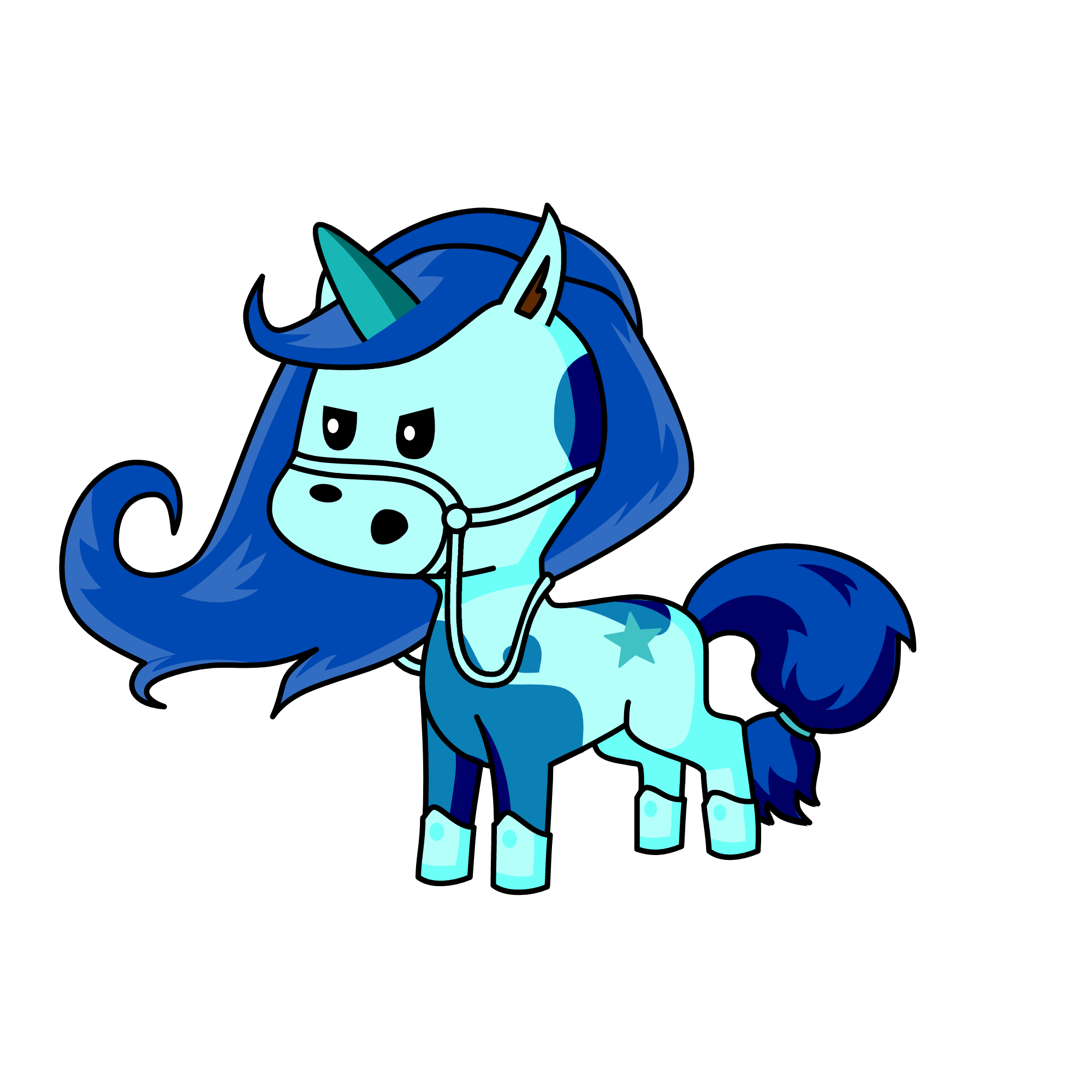 Crystal Fire , the unicorn