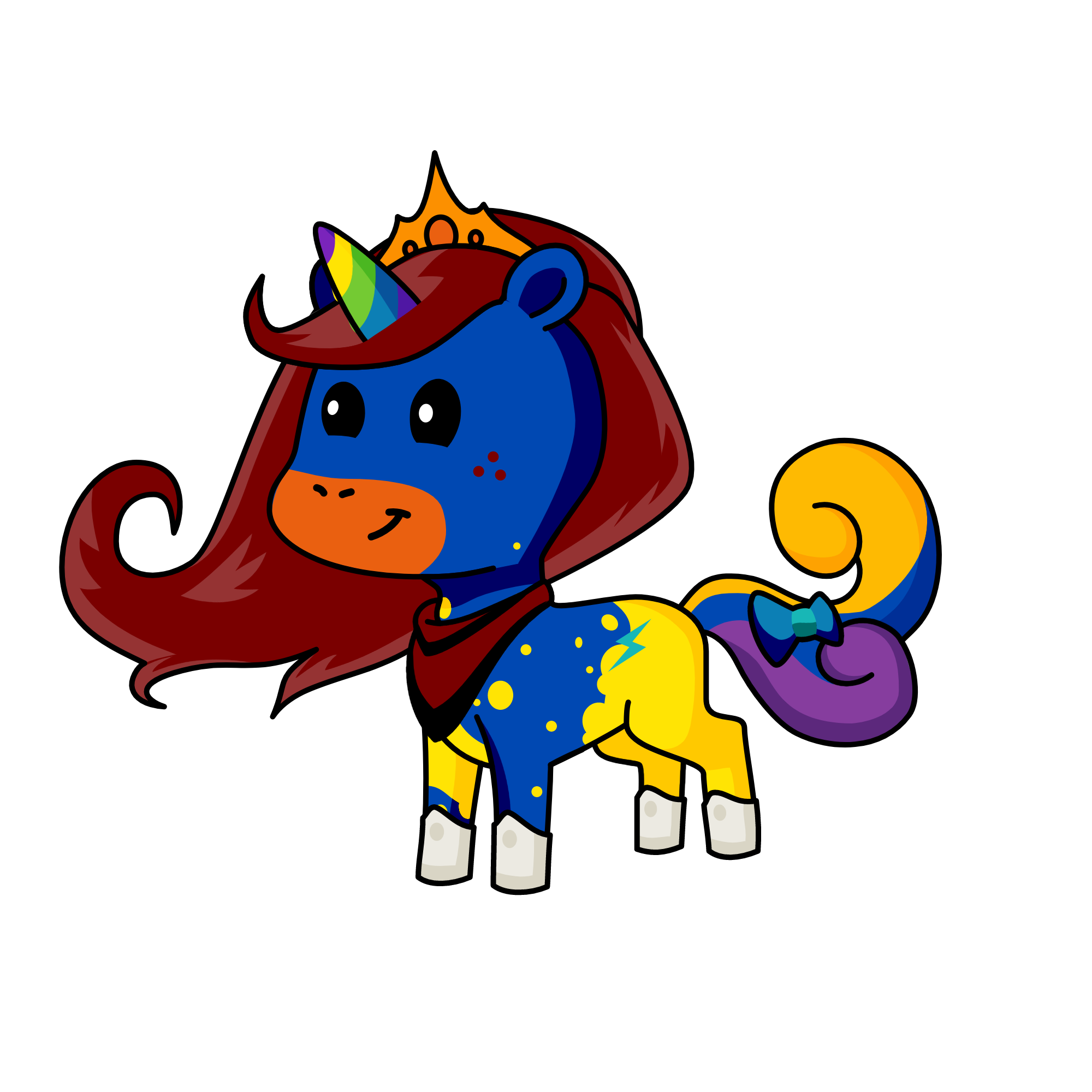 sparkles, the unicorn