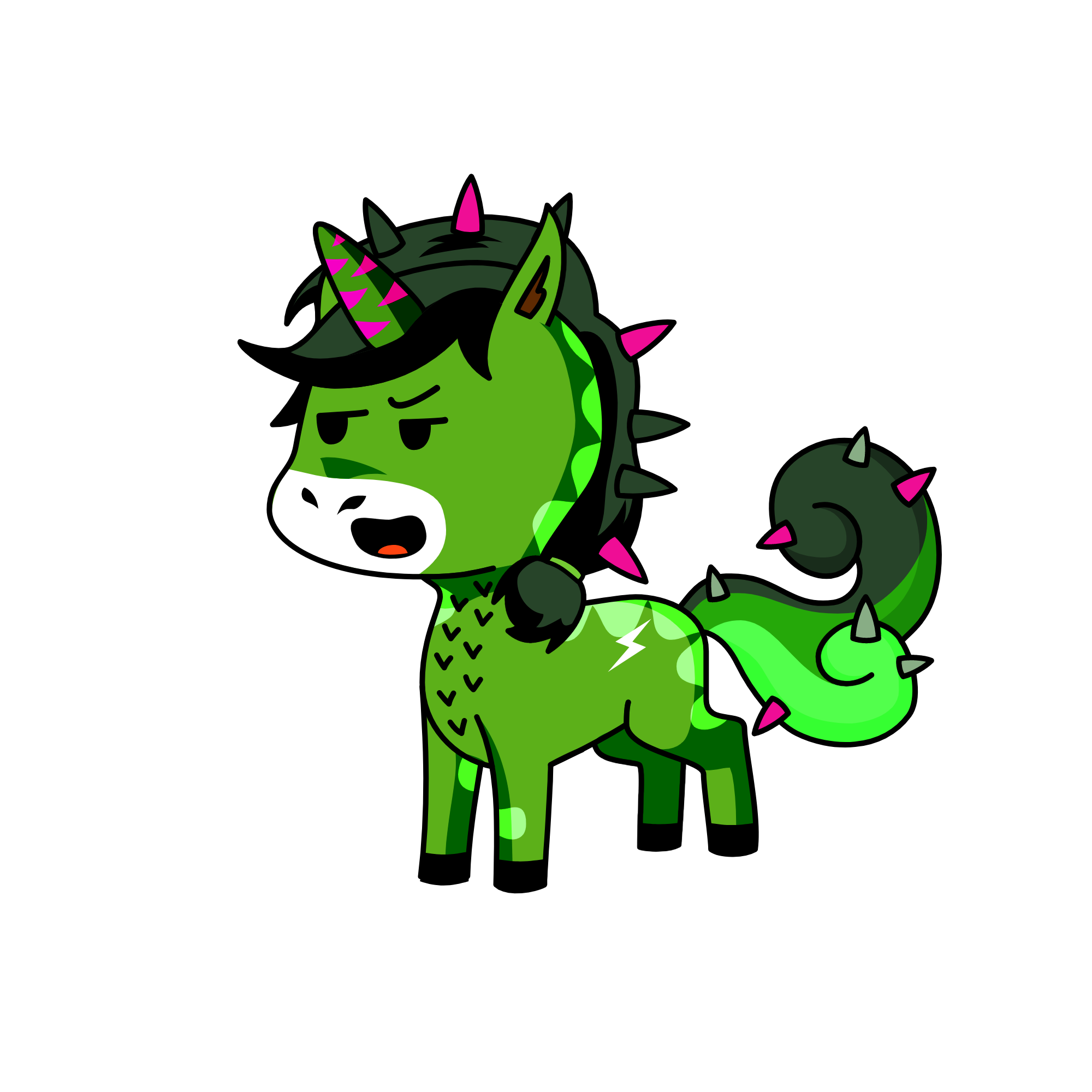 Rebel, the unicorn