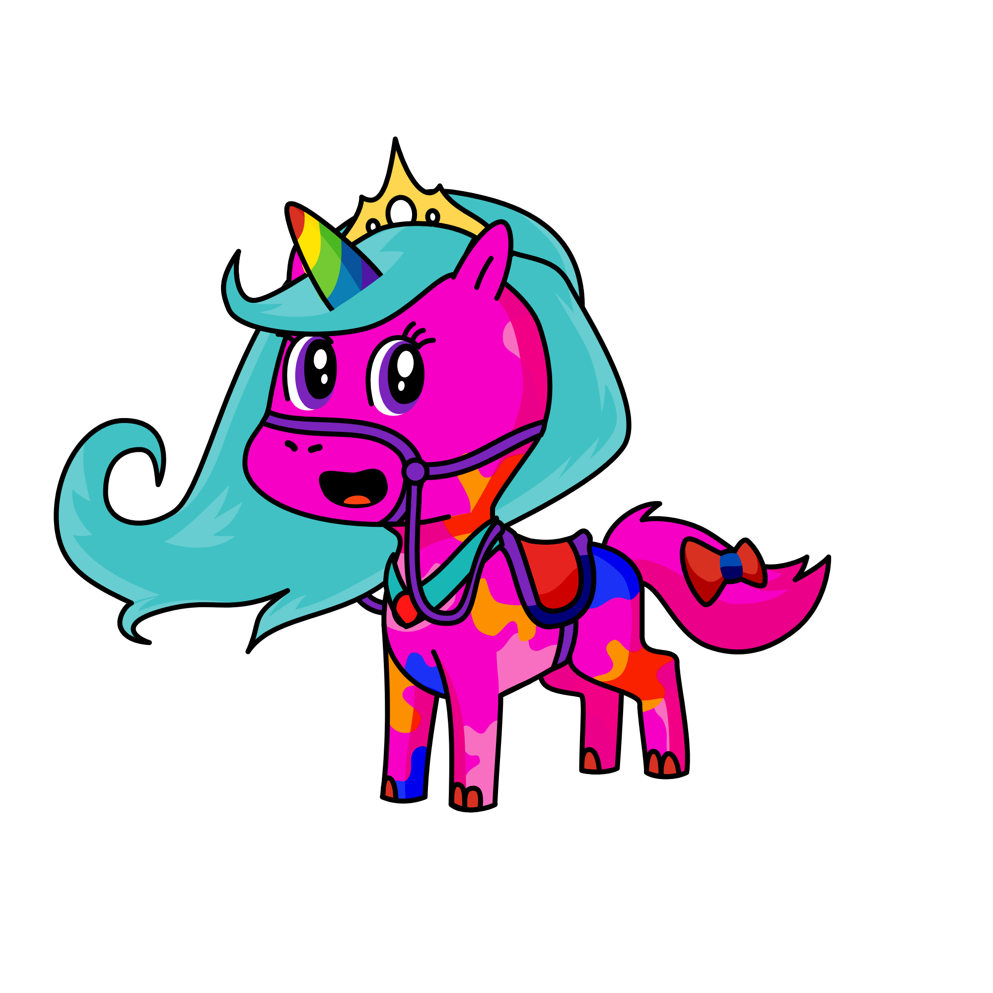 Zellie, the unicorn